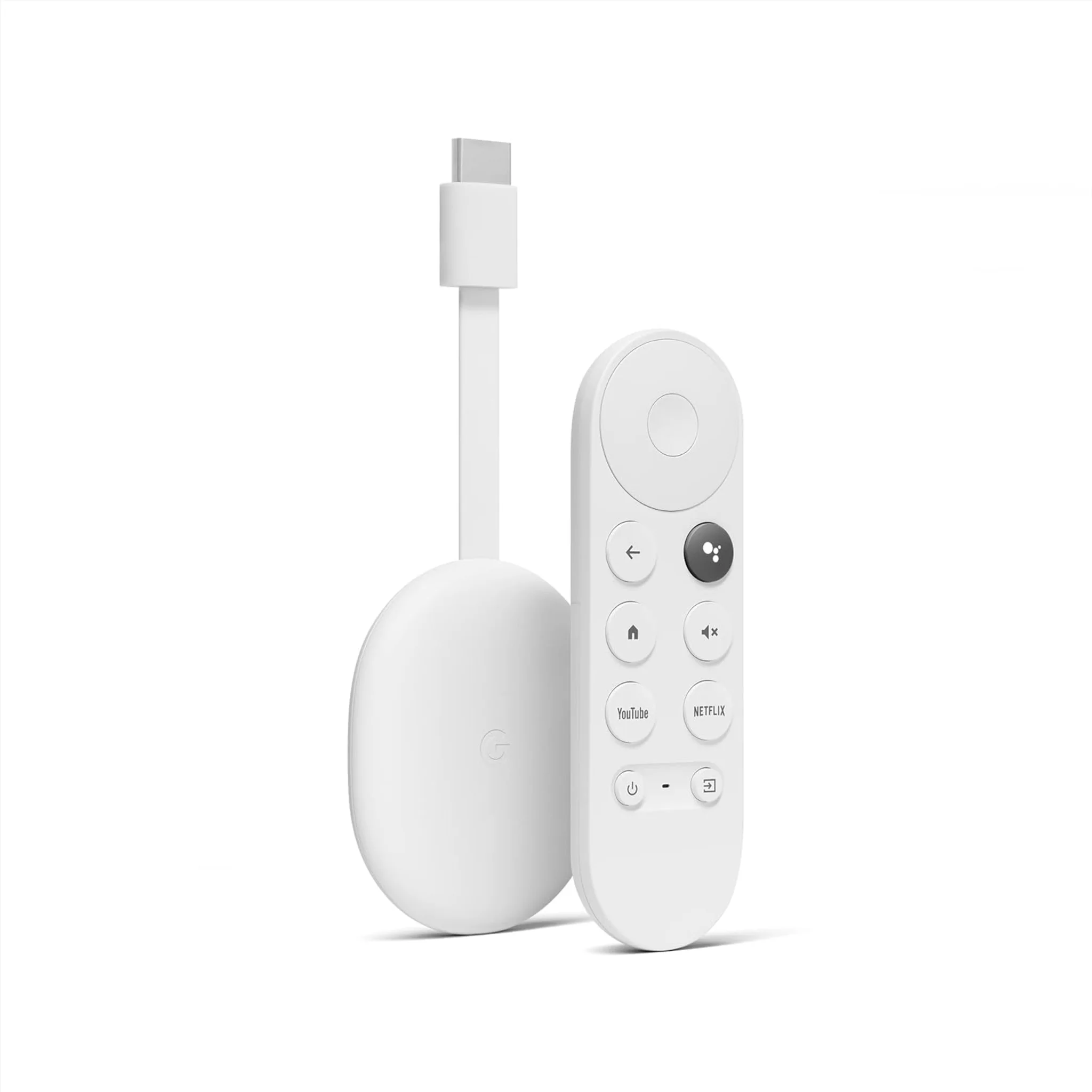 Imagen 0 de Reproductor Streaming Google Chromecast con Google TV 4K 2GB 8GB HDMI Blanco