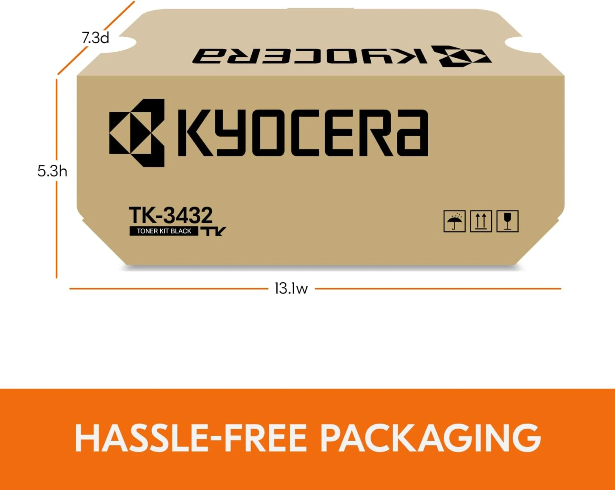 Imagen 2 de Toner Kyocera TK-3432 Negro para ECOSYS PA5000x PA4500x ECOSYS PA5500x 21.000Pág