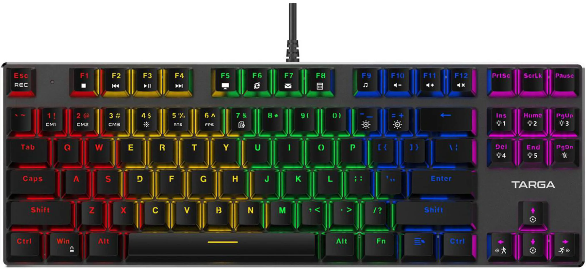Imagen 0 de Targa Gaming Keyboard (TG-K250M)