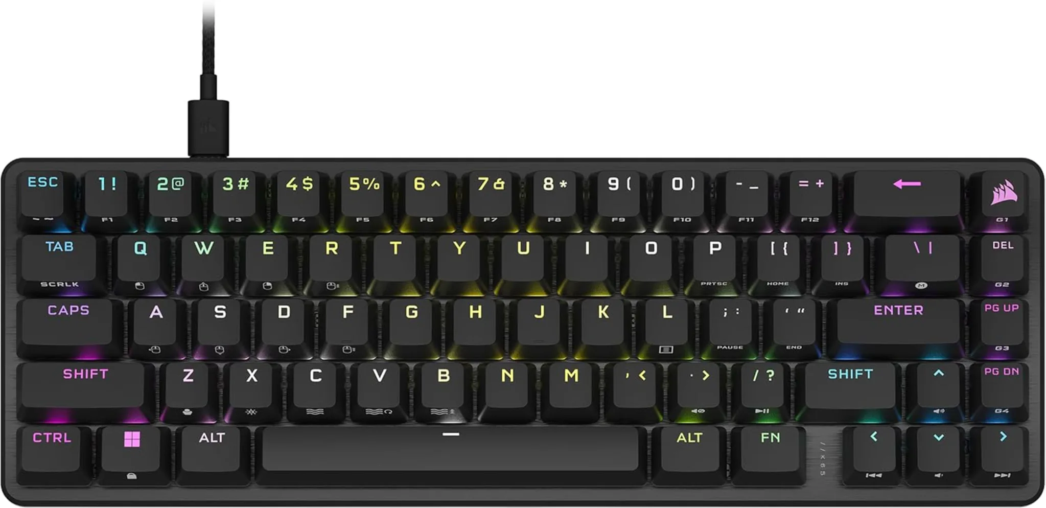 Imagen 0 de Corsair K65 PRO MINI RGB 65% (CH-91A401A-NA)