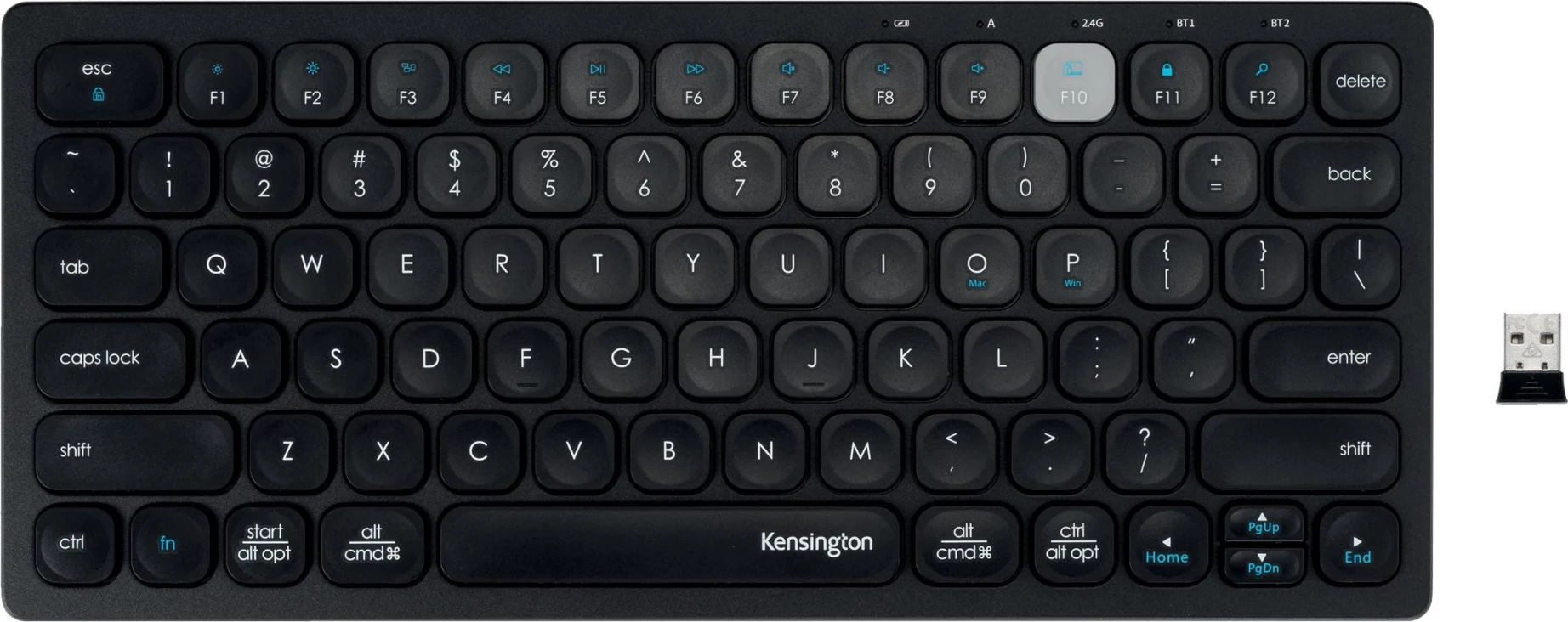 Imagen 4 de Teclado Inalámbrico Kensington K75502 Compacto Bluetooth Color Negro 
