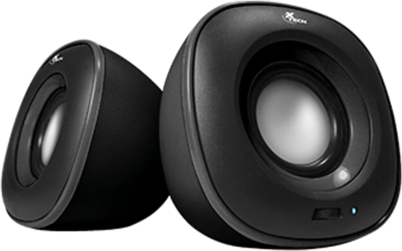 Imagen 0 de Parlante Xtech Spekter XTS-115BK 2.0 Canales 6W RMS 3.5mm Power USB Negro