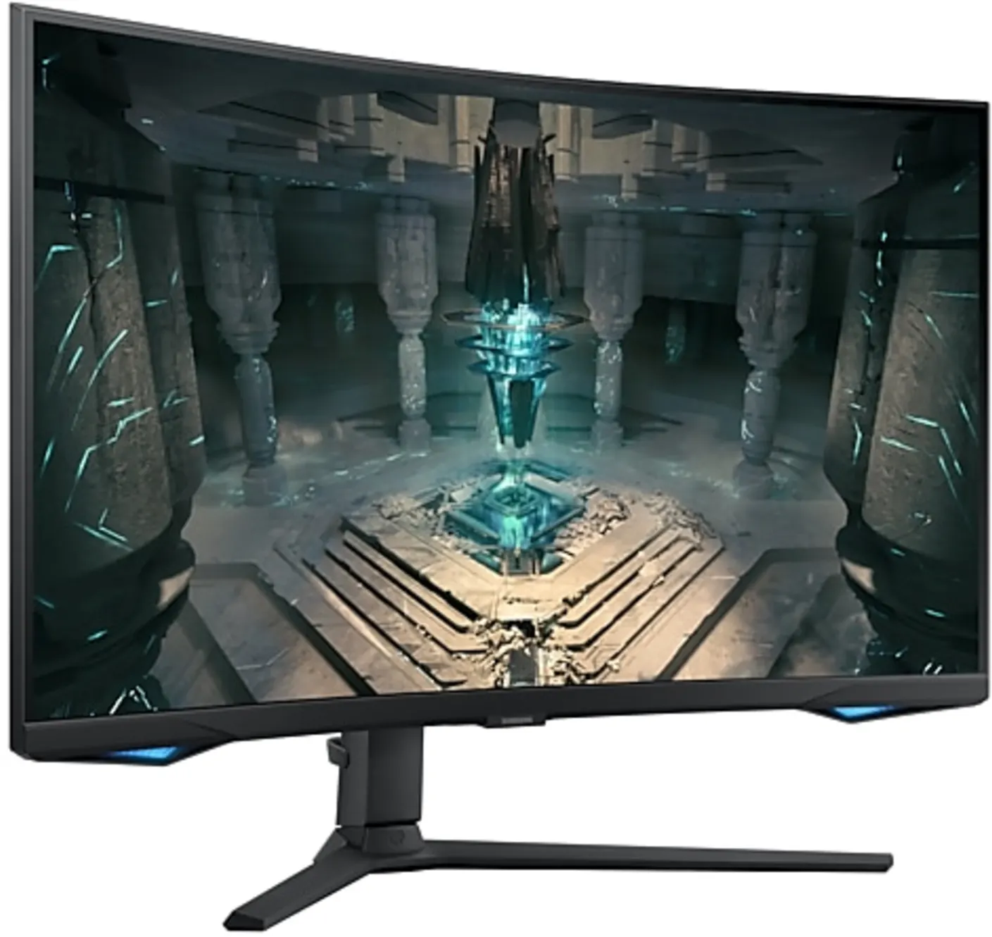 Imagen 4 de Monitor Gamer Curvo Samsung Odyss 32" QHD 2560*1440 VA WiFi BT DP HDMI USB 240Hz