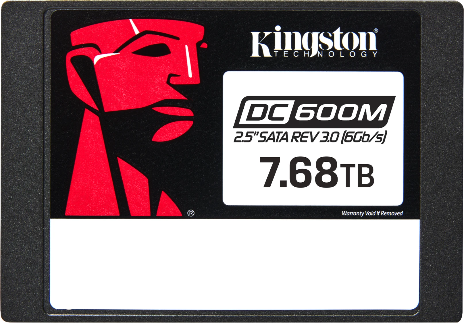 Imagen 0 de Unidad SSD Kingston DC600M 7.68TB 2.5" 7mm SATA NAND TLC 3D Lec560MBs Esc530MBs