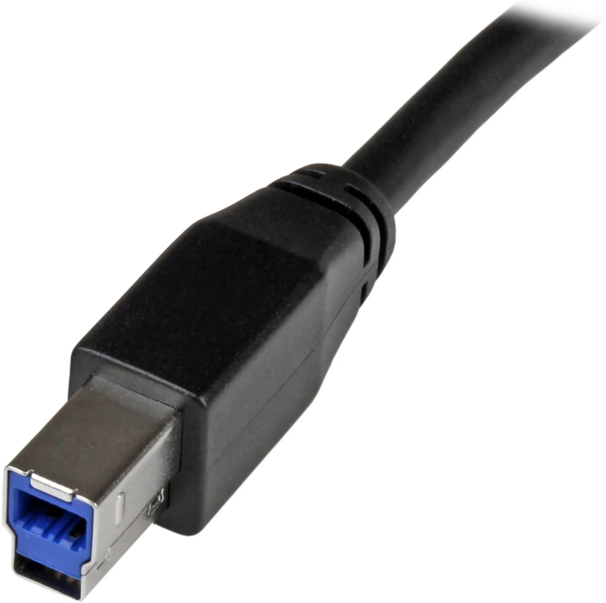 Imagen 2 de Cable USB 3.0 Tipo-A a USB Tipo-B M/M 5 Gbit/s 24/28AWG 10mts Act. Negro StarTec