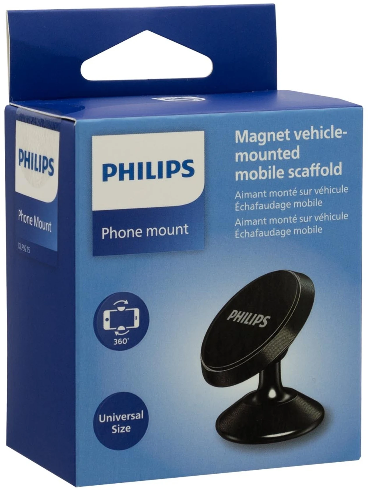 Imagen 0 de DLP9215 SOPORTE CELULAR MAGNETICO PARA AUTO PHILIPS