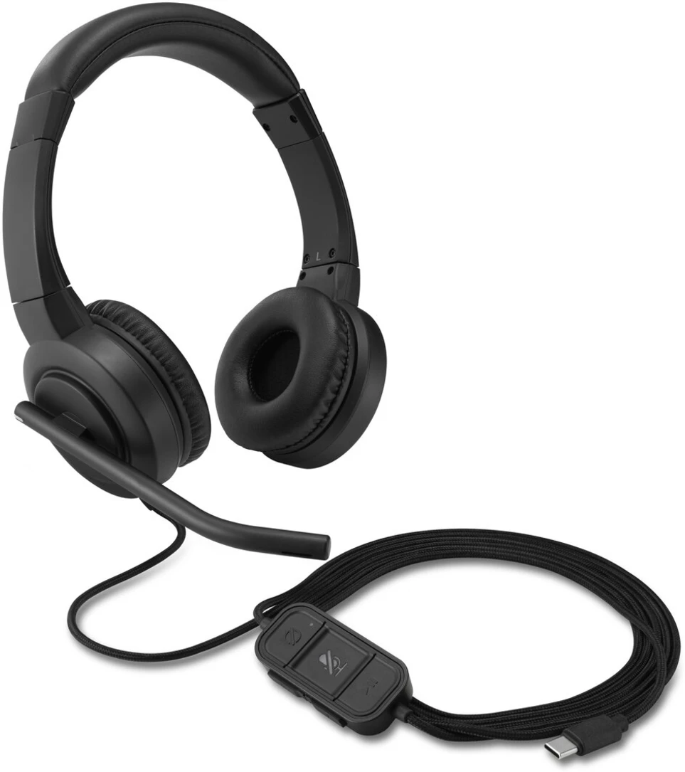 Imagen 11 de Audífonos Alámbricos OnEar Kensington H1000, control de Volumen c/mic DNC USB-C