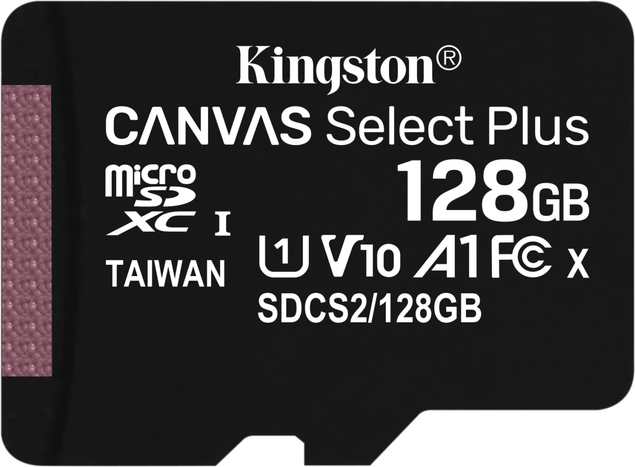 Imagen 2 de Memoria MicroSDXC 128GB Kingston Canvas Select Plus CL10 Lec100MBs Esc85MBs