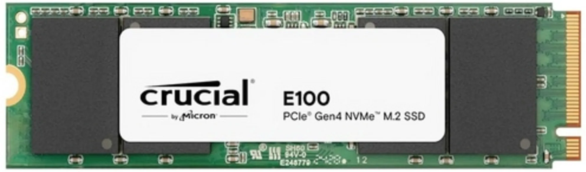 Imagen 0 de Unidad SSD Crucial E100 480GB M.2 22*80 PCIe G4  NVME Lec 4700MB/s Esc 2500MB/s