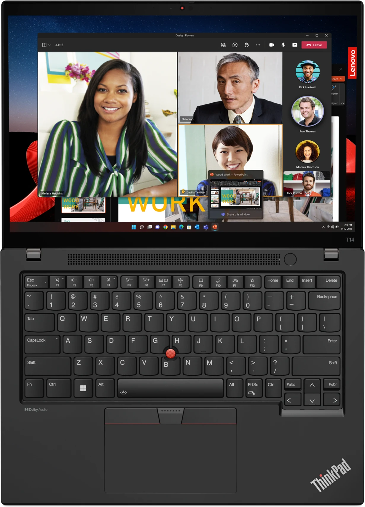 Imagen 17 de Notebook Lenovo ThinkPad T14 Gen4 AMD R7 Pro 7840U 16GB 512GB 14" W11P