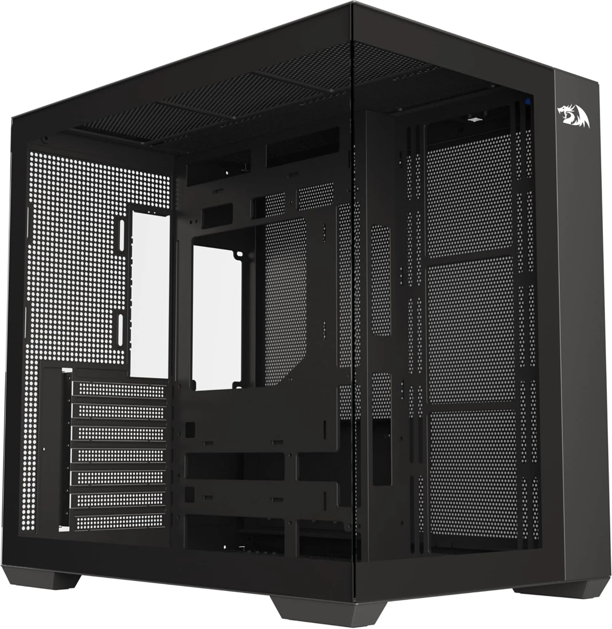 Imagen 0 de Gabinete Gamer Redragon GC-623, Mini Torre ATX Vidrio templado Negro