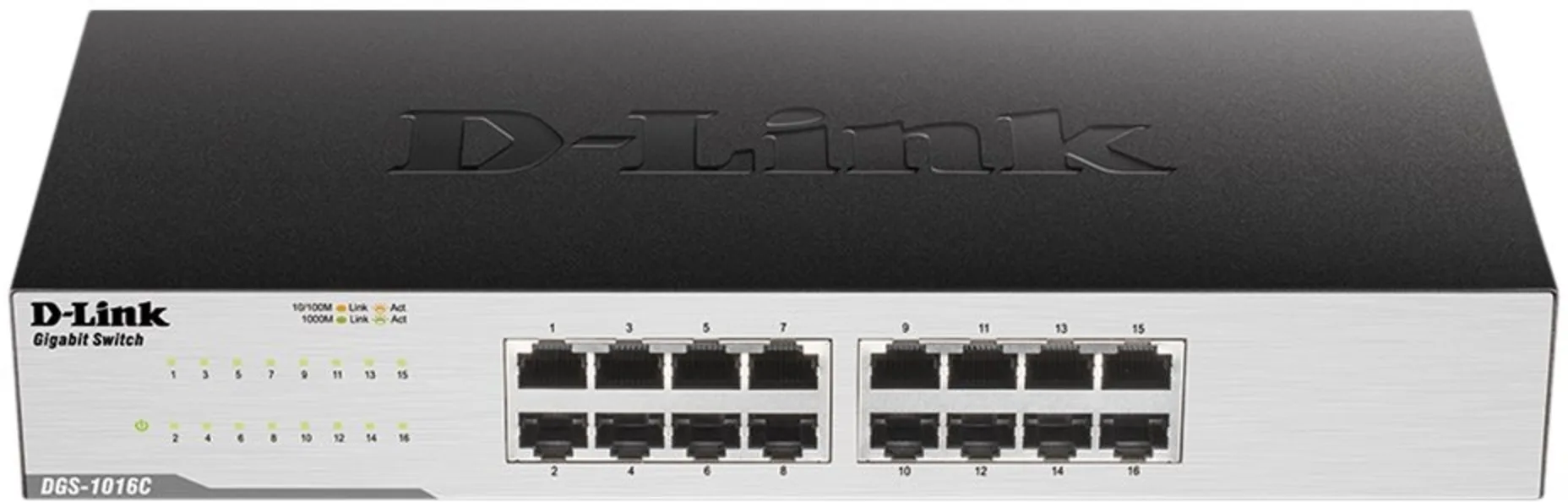 Imagen 0 de Switch D-Link DGS-1016C 16 puertos LAN Gigabit 10/100/1000 Mb/s No Gestionado