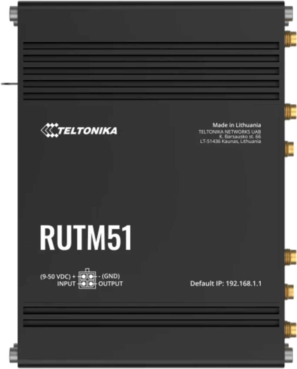 Imagen 0 de Router Industrial Teltonika RUTM51 5G 