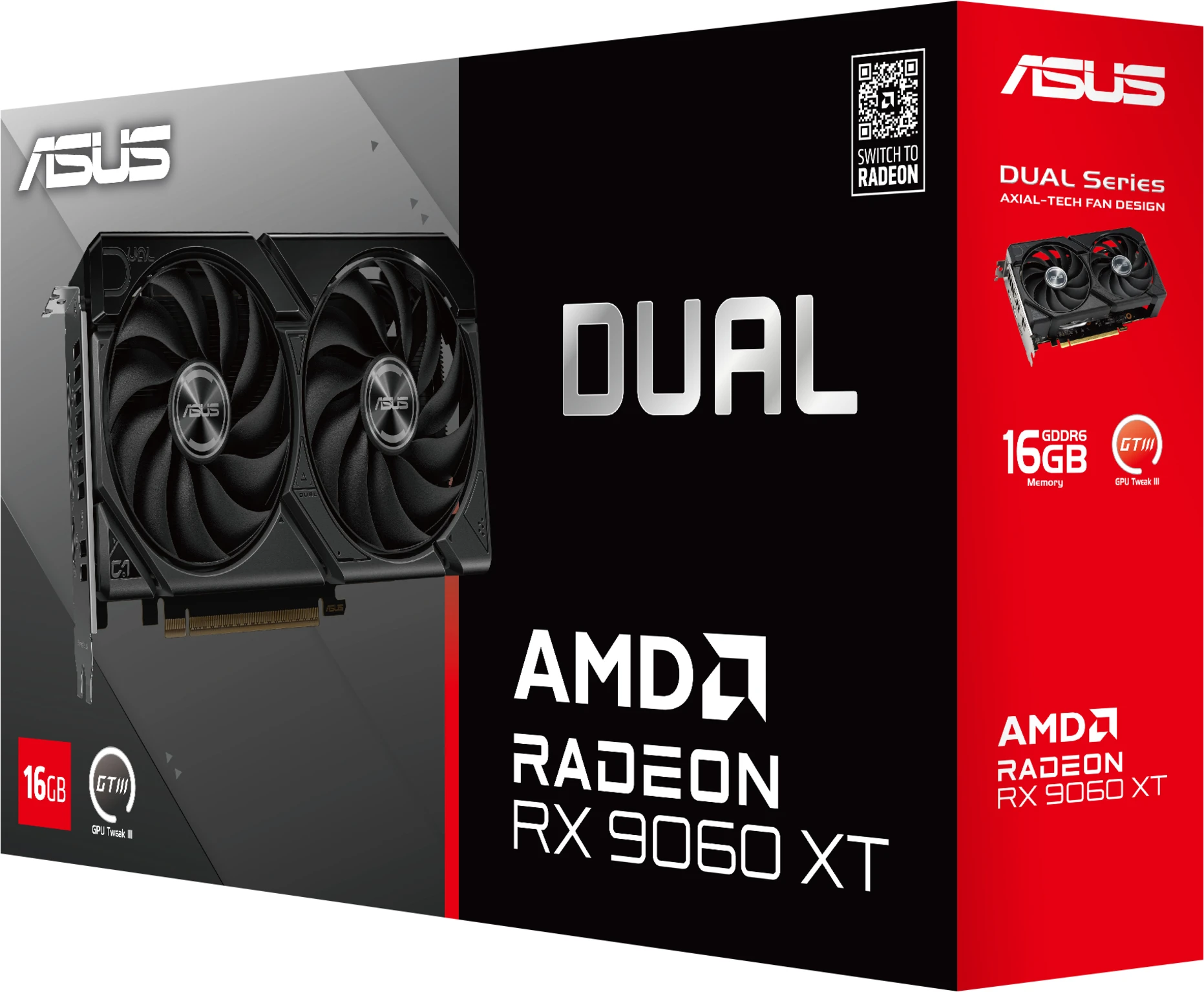 Imagen 11 de Tarjeta de Video Asus Dual Radeon RX 9060 XT 16GB GDDR6 1*HDMI 3*DP 2.5 Slot