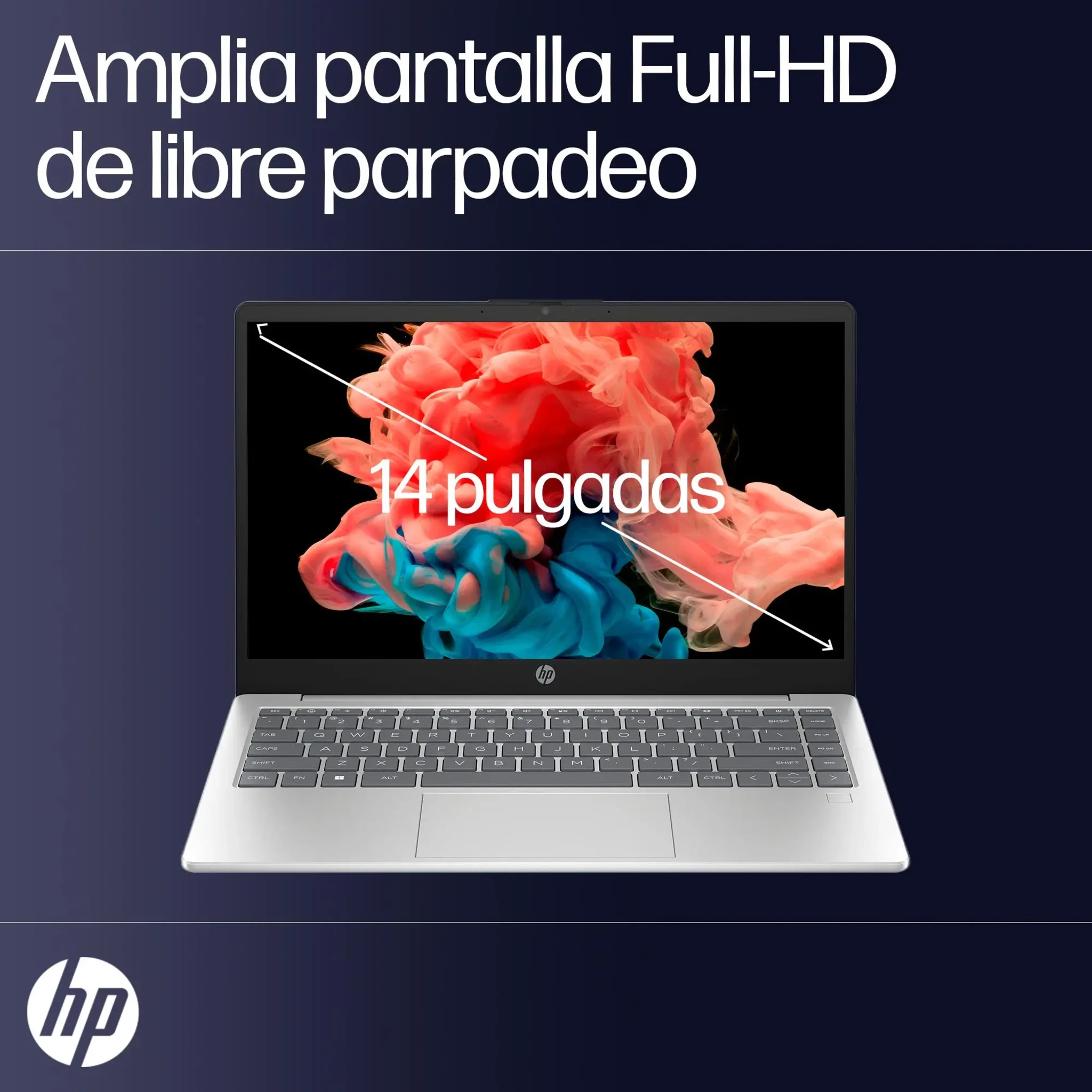 Imagen 1 de Notebook HP 14-ep1001la Ultra 5 125H RAM 8GB SSD 512GB 14" W11H