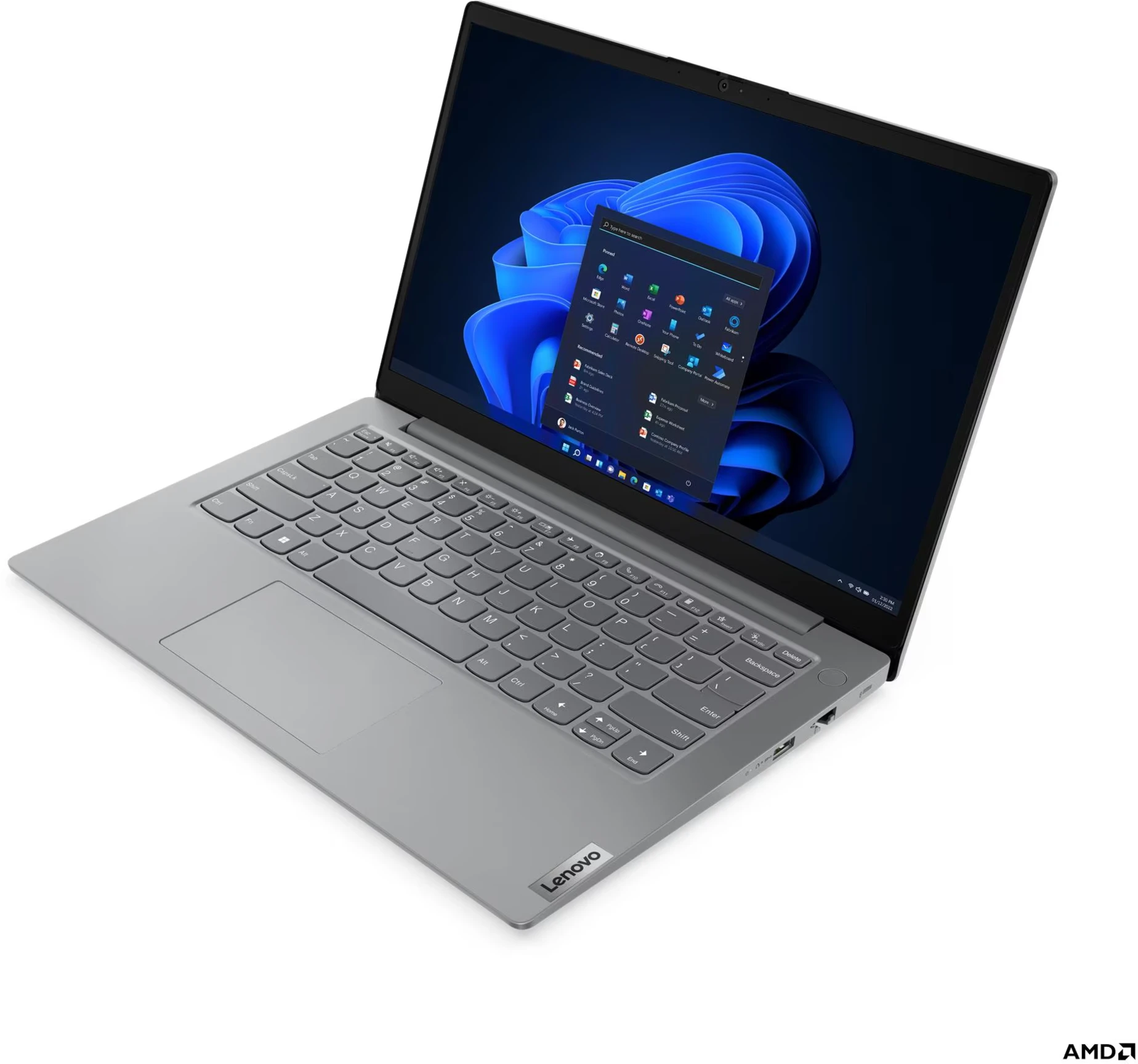 Imagen 2 de Notebook Lenovo V14 G4 AMN AMD R3 7320U RAM 8GB SSD 256GB 14" W11H