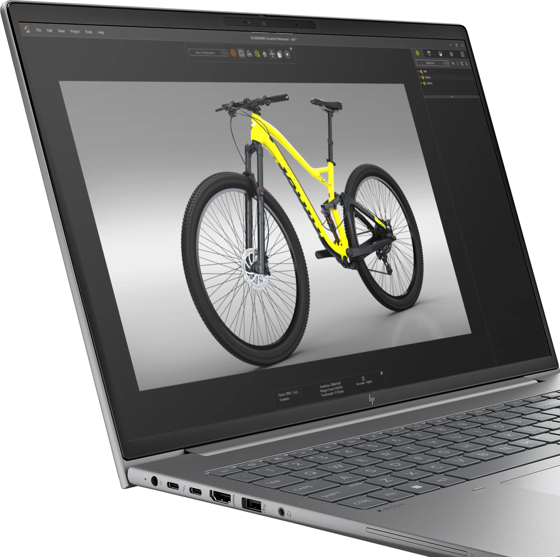 Imagen 3 de Notebook HP Zbook Power G11 AMD Ryzen 7 8845HS 32GB 1TB 16"  RTX A1000 6GB W11P