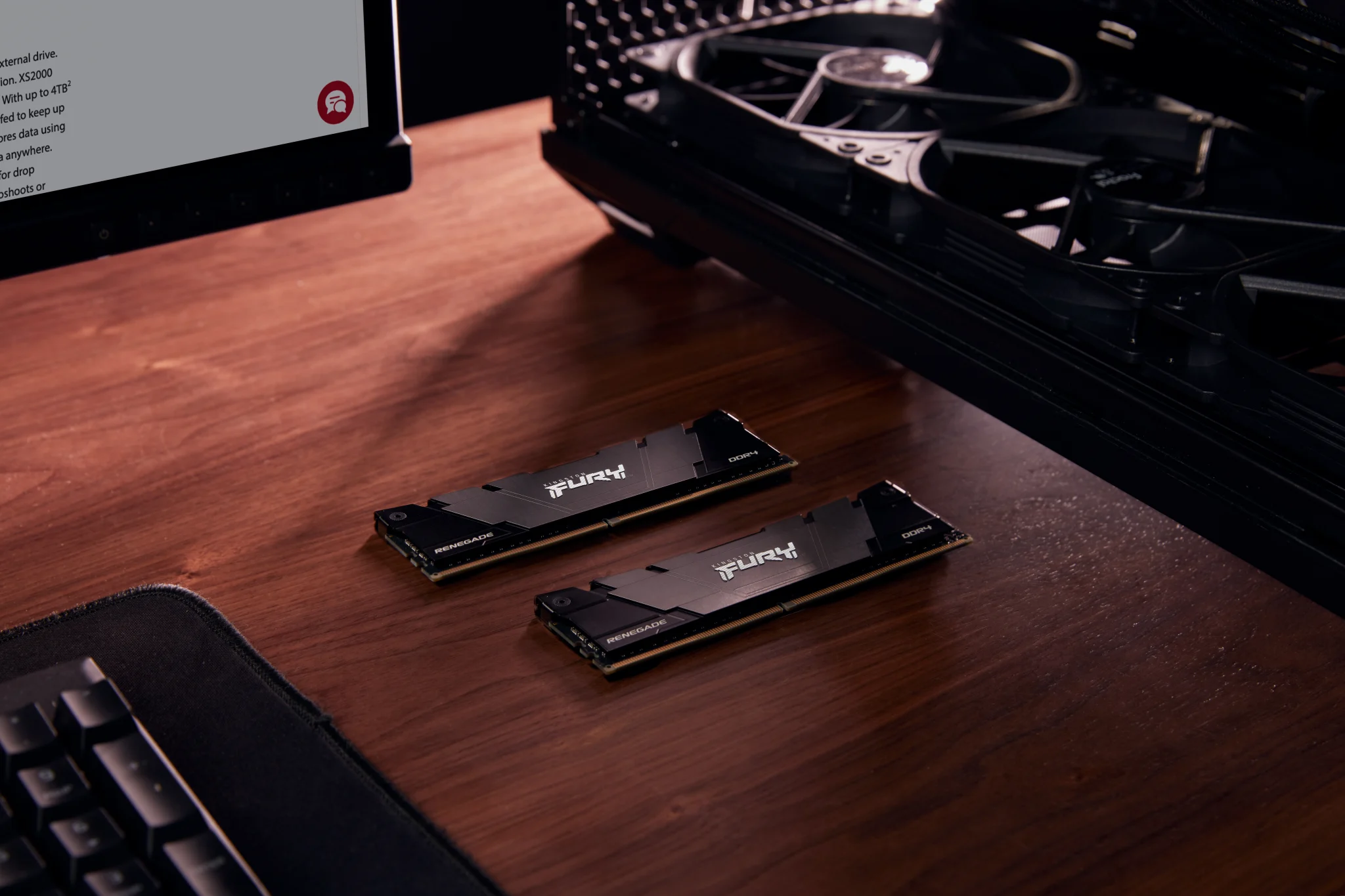 Imagen 11 de Memoria RAM 16GB3600MHz DDR4 CL16DIMM1Gx8 FURY Renegade Black