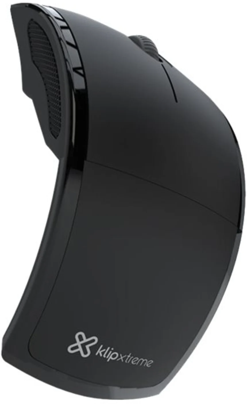 Imagen 2 de Mouse Inalámbrico KlipX KMW-375BK Lightflex, Ópt1000DPI 2.4GHz Nano USB Negro
