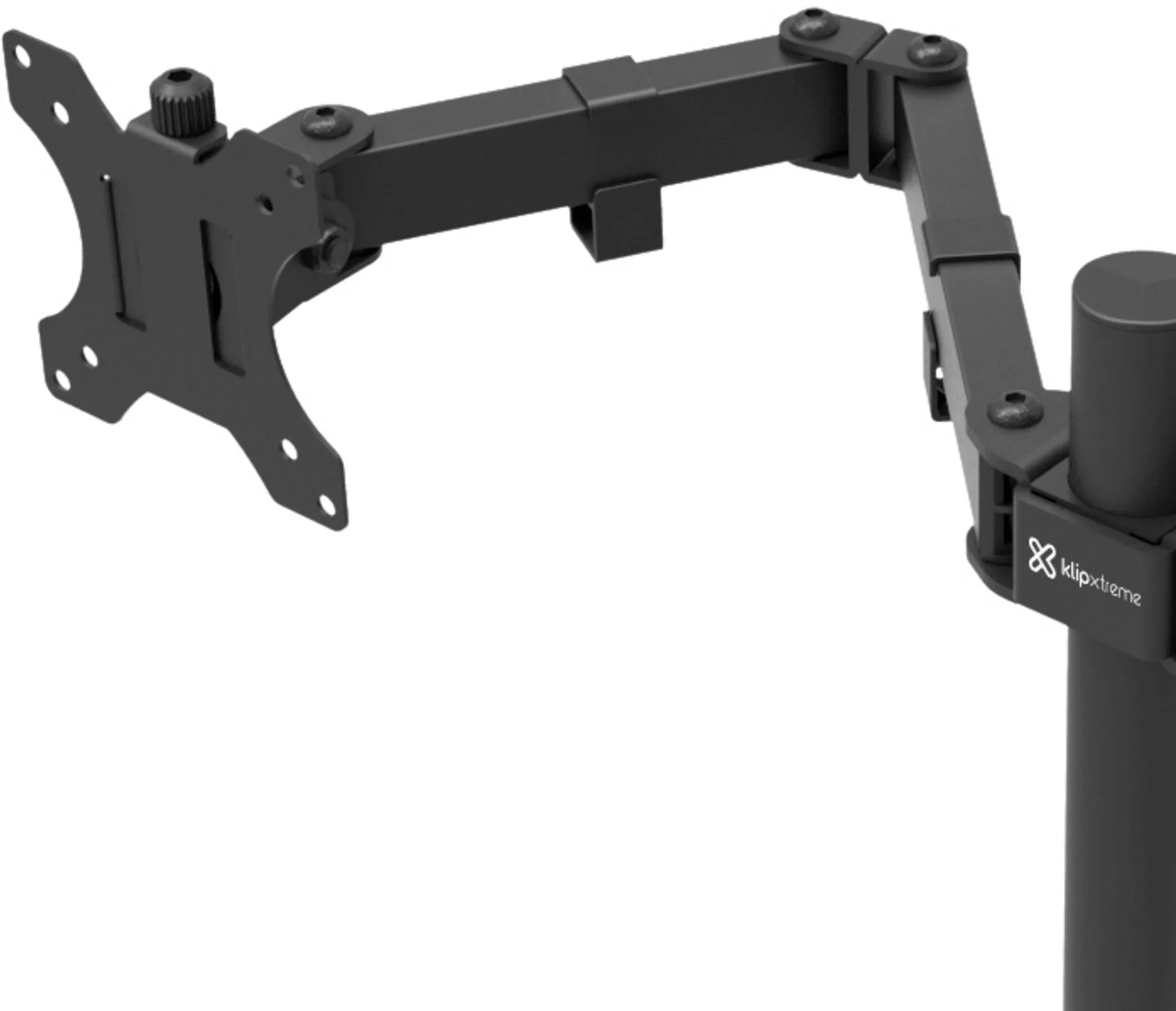 Imagen 1 de Soporte de Escritorio para 2 Monitores 13" a 32" Giro 180° Rot 360 Inc 90° KLIPX