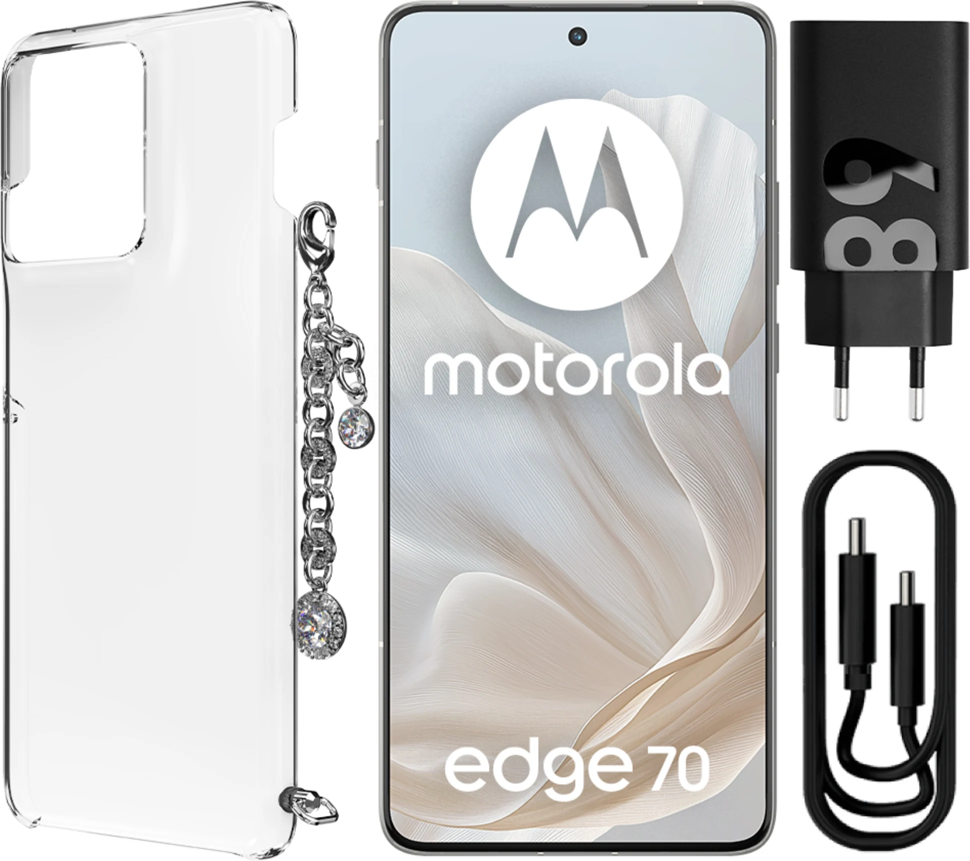 Imagen 0 de Smartphone Motorola Edge 70 8-Core 12GB/512GB 6,67' 5G WiFi Bt NFC USB-C Blanco