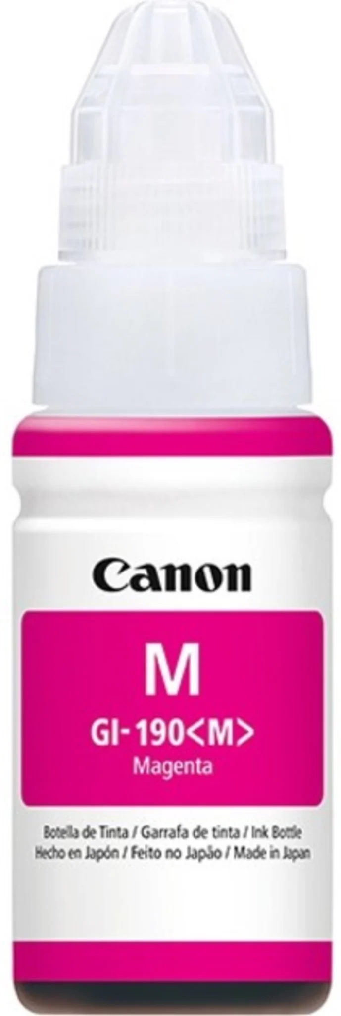 Imagen 0 de Cartridge CANON GI-190 Magenta para Imp G-1100/G2100/G3100, 7000 Páginas 70ml 