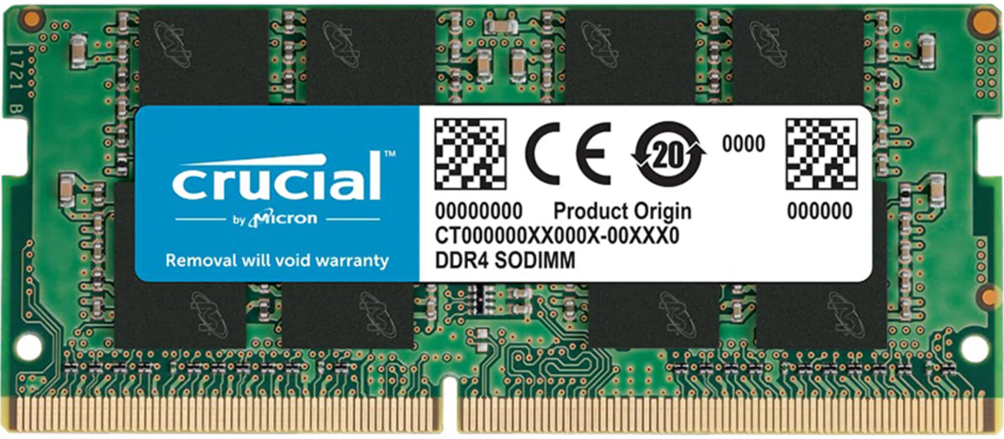 Imagen 0 de Memoria RAM 16GB DDR4 3200MHz SO-DIMM CL22 Non-ECC 1.2v 260p - Crucial