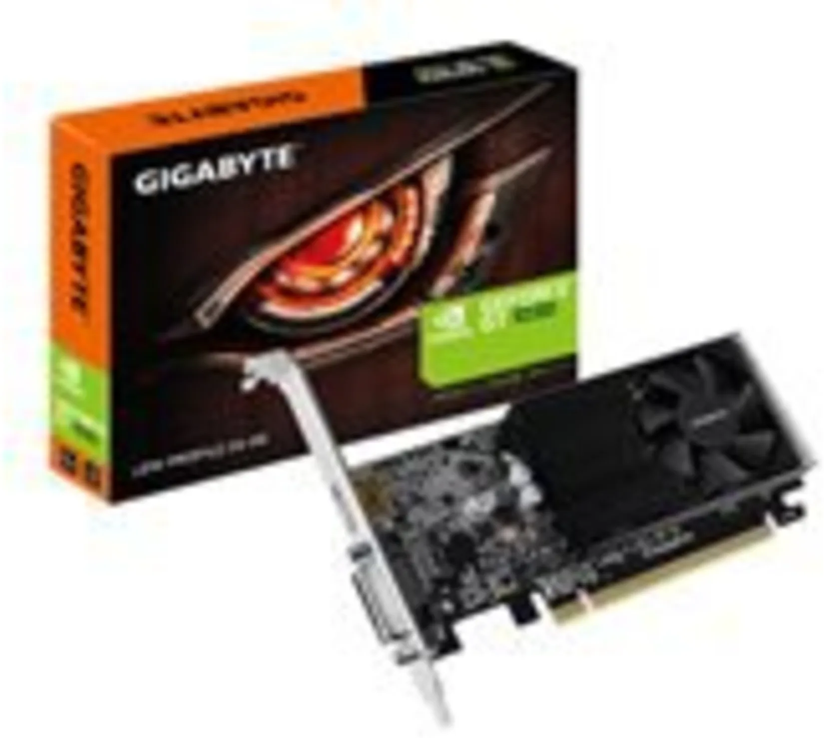 Imagen 2 de Tarjeta de Video Gigabyte GF-GT 1030 D4 2GB DDR4 PCIe3.0 DVI-D HDMI 1*FAN LowPrf