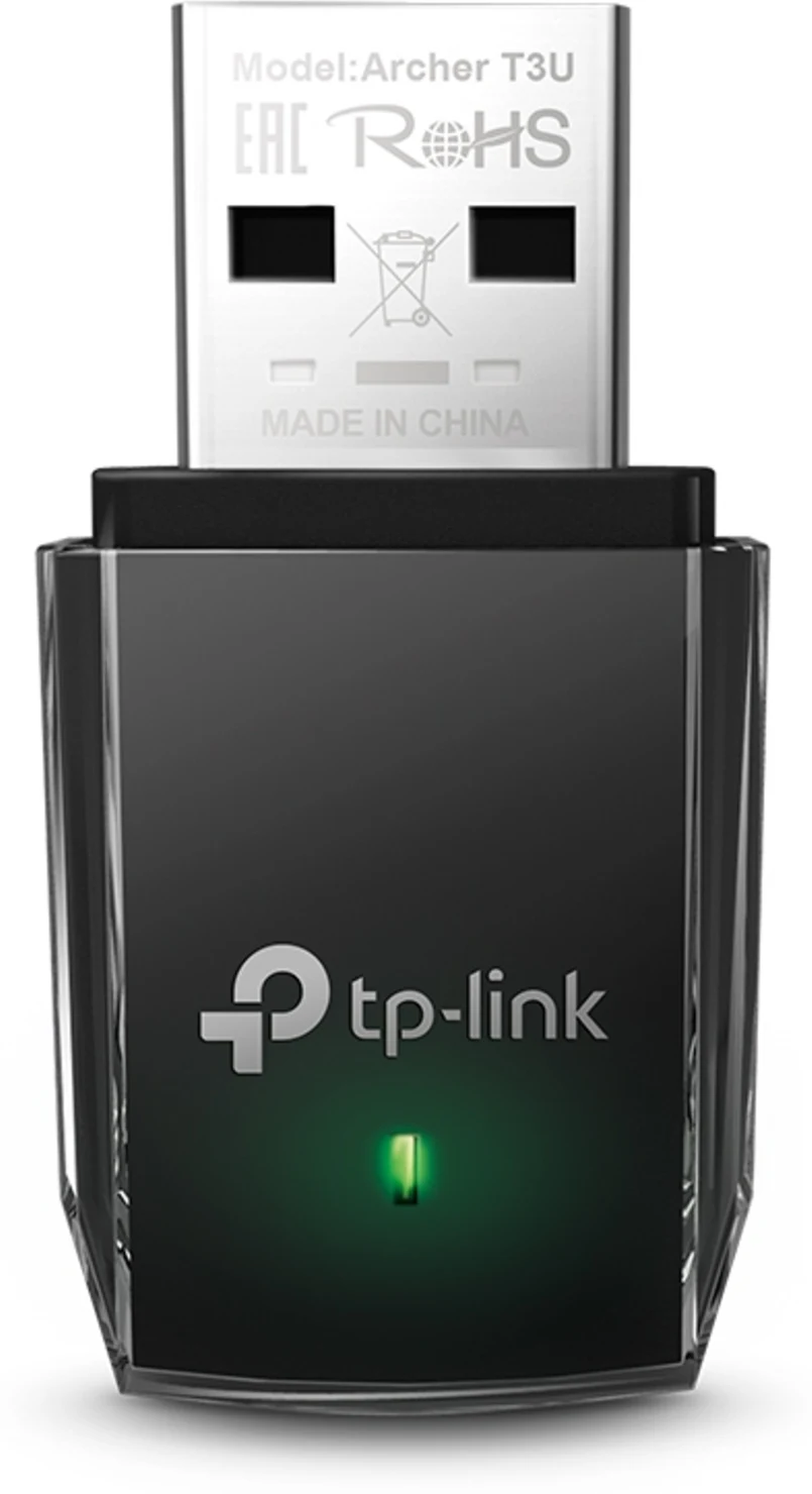 Imagen 0 de TP-Link Archer T3U - Adaptador de red - USB 3.0 - Wi-Fi 5 - MU-MIMO AC1300 Mini