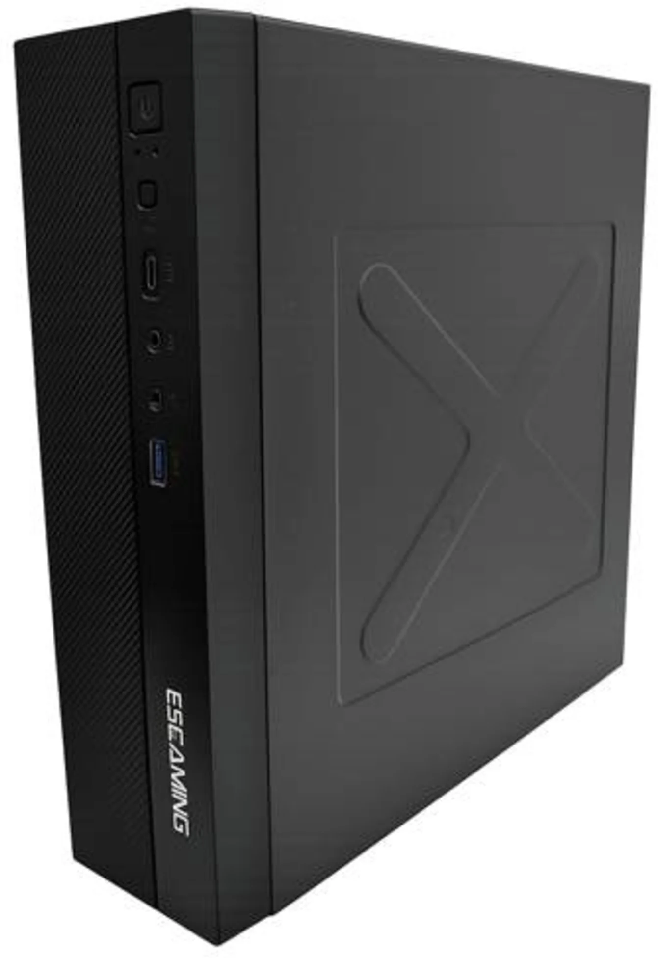 Imagen 5 de Gabinete Slim Esgaming J01, 1*USB3.0 2*USB2.0 USB-C Fuente 650W Color Negro