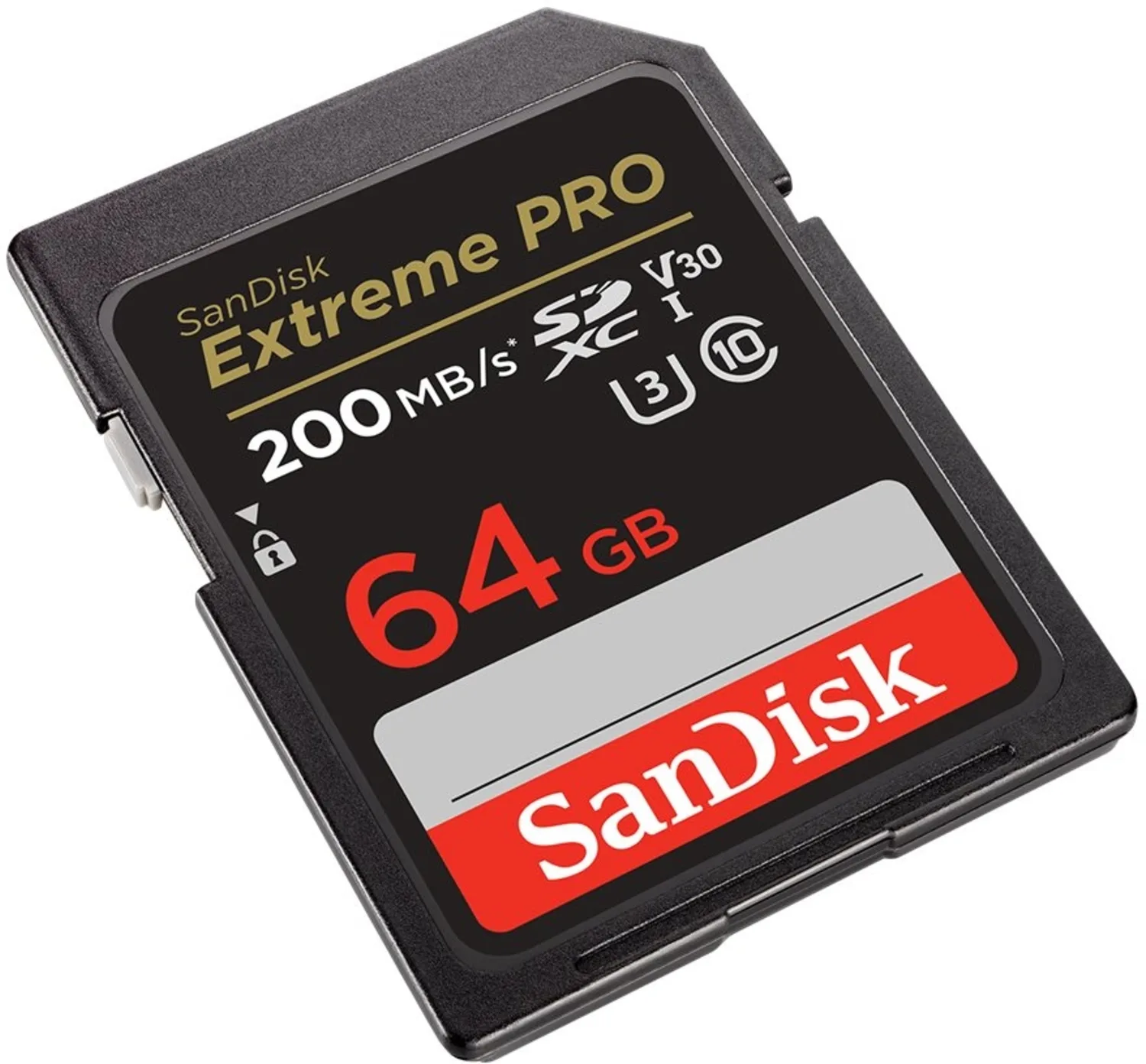 Imagen 0 de Memoria SDXC 64GB SanDiskExtreme PRO UHS-I C10U3V30 Lec 200MB/s Esc 90MB/s