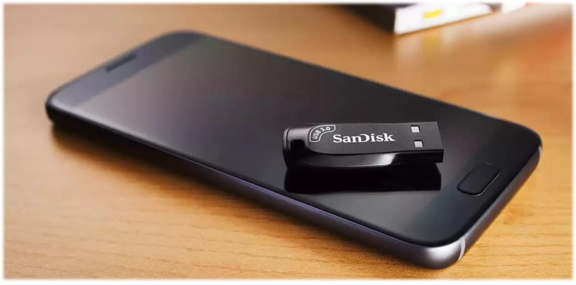 Imagen 4 de Pendrive 64GB SanDisk Ultra Shift USB 3.0 Flash Drive Sin tapa color negro