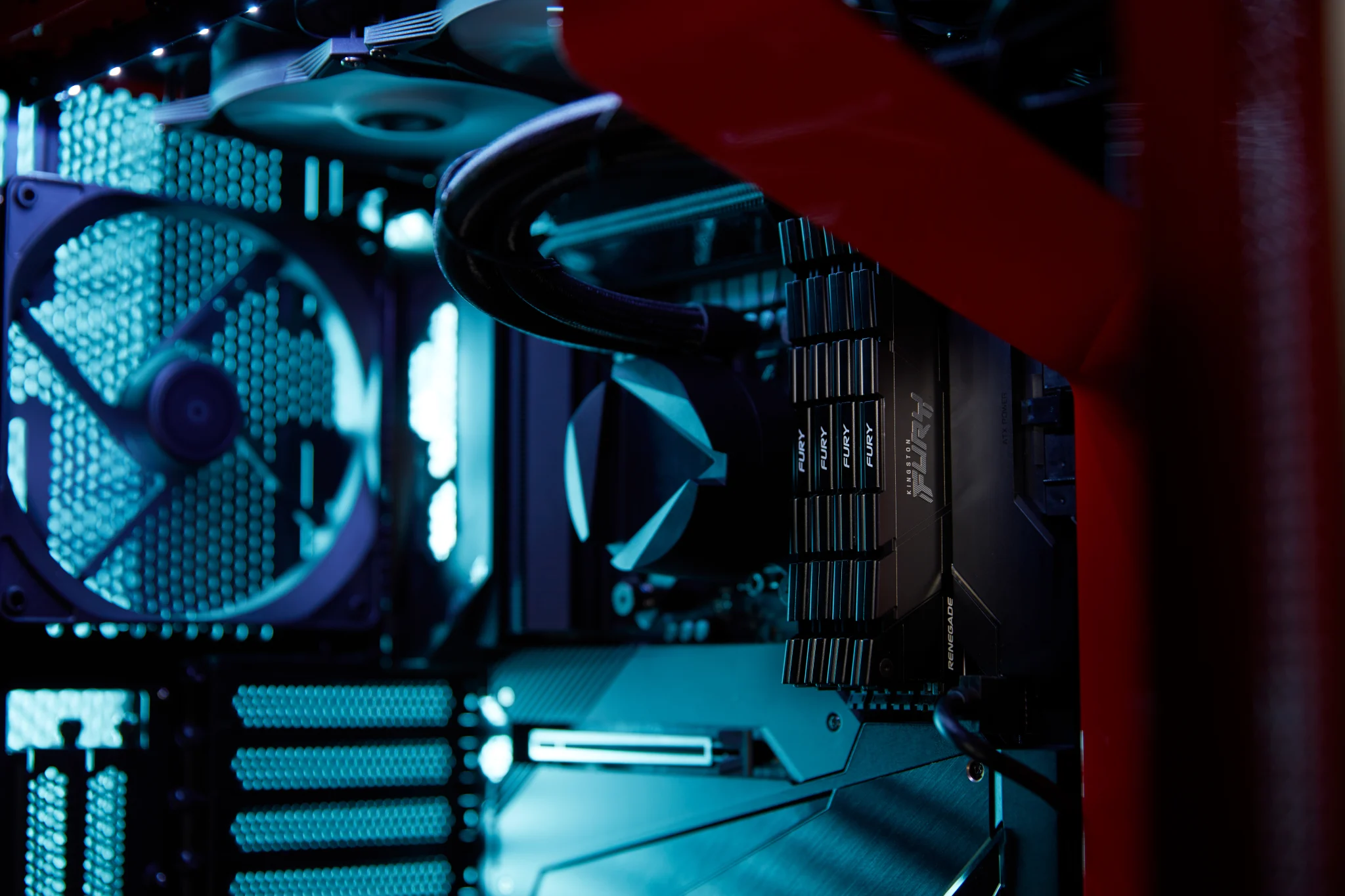 Imagen 9 de Memoria RAM 32GB DDR4 3600MHz DIMM CL 18 NonECC 1.35V 288p FURY Ren. Black