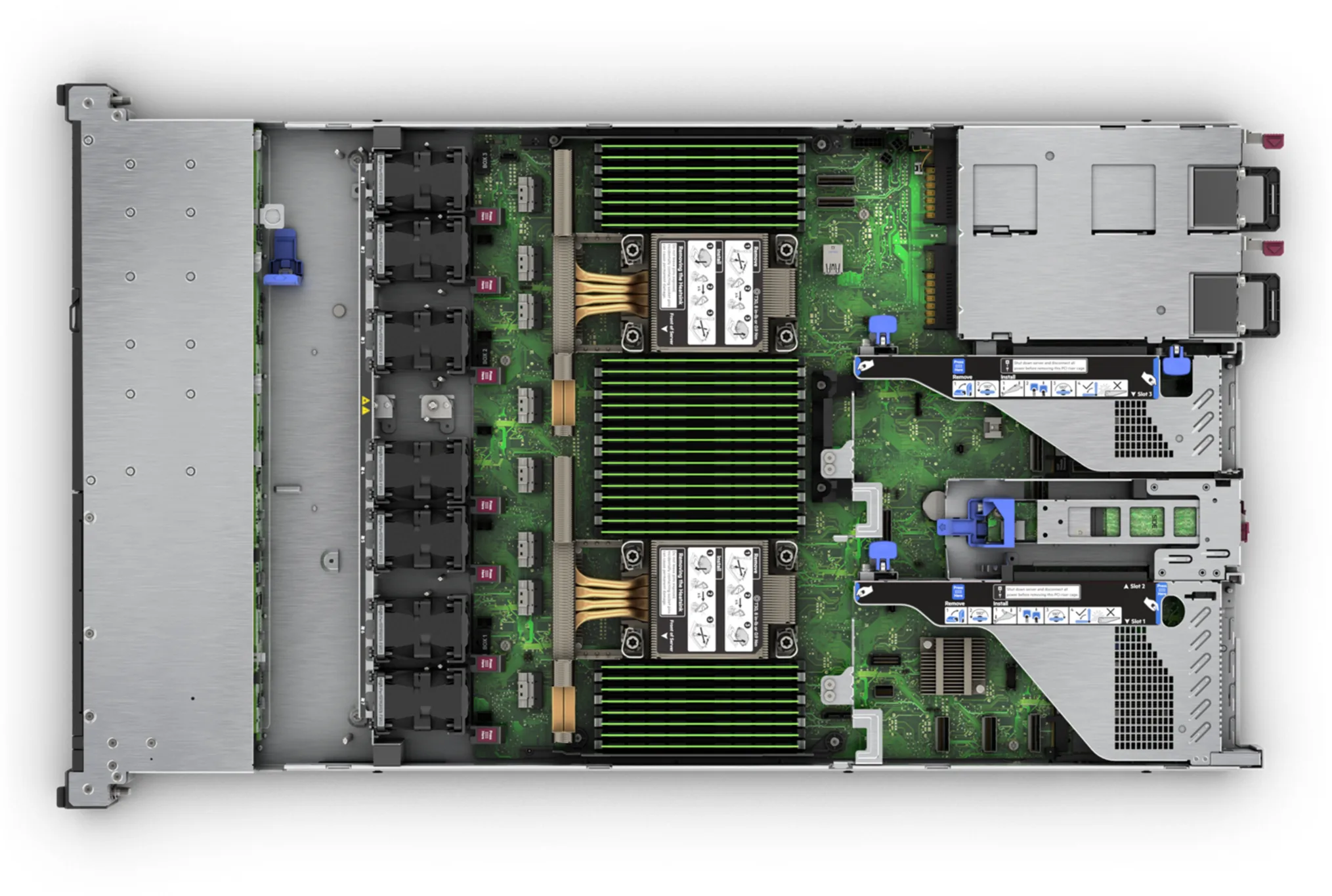 Imagen 3 de Servidor HPE DL360 G11 2x Intel Xeon Silver 4410Y, 64GB RAM, 2x PSU Hot Swap, Windows Server, 1U (Mejorado, Caja Abierta por mejora)