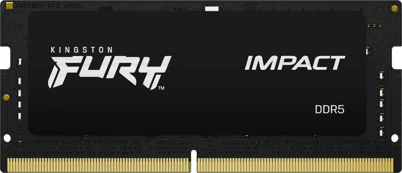 Imagen 0 de Memoria RAM 16GB DDR5 5600MHz SO-DIMM CL40 Non-ECC 1.1v 262p KingstonFURYImpact