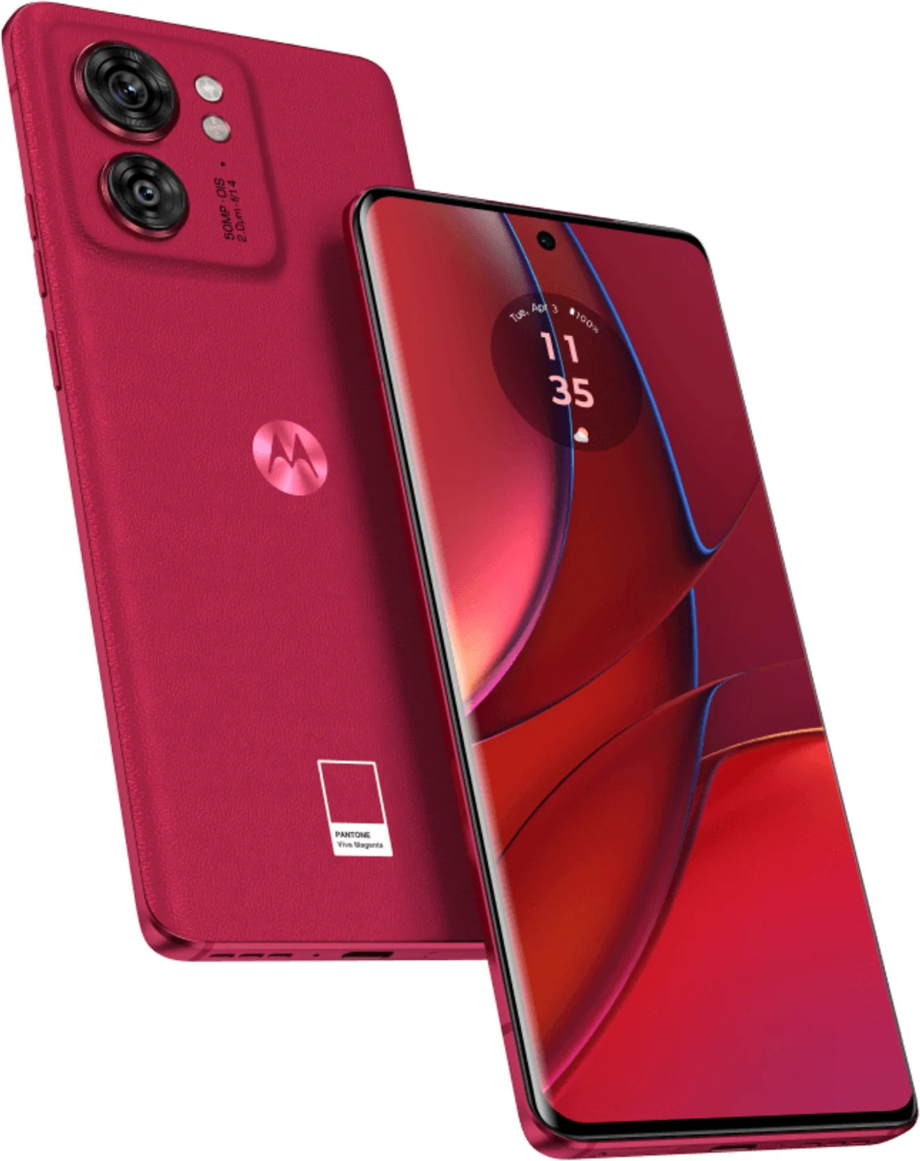 Imagen 0 de Smartphone Motorola edge 40 OctaCore 8GB/256GB 6.55" 5G WiFi BT USB-C Magenta