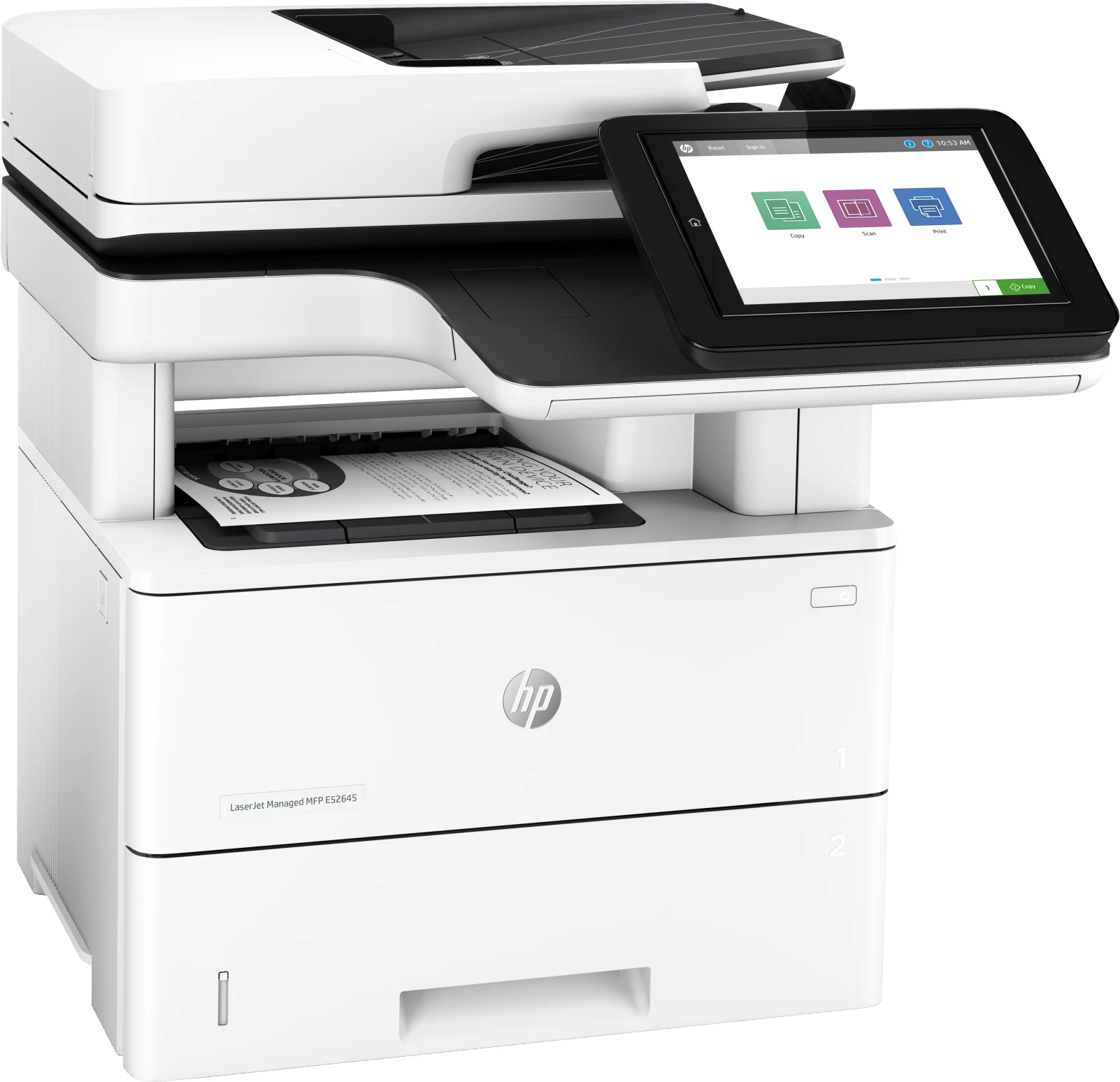 Imagen 1 de Impresora Multifunción HP LaserJet Managed MFP E52645dn Láser Monocrómo LAN USB