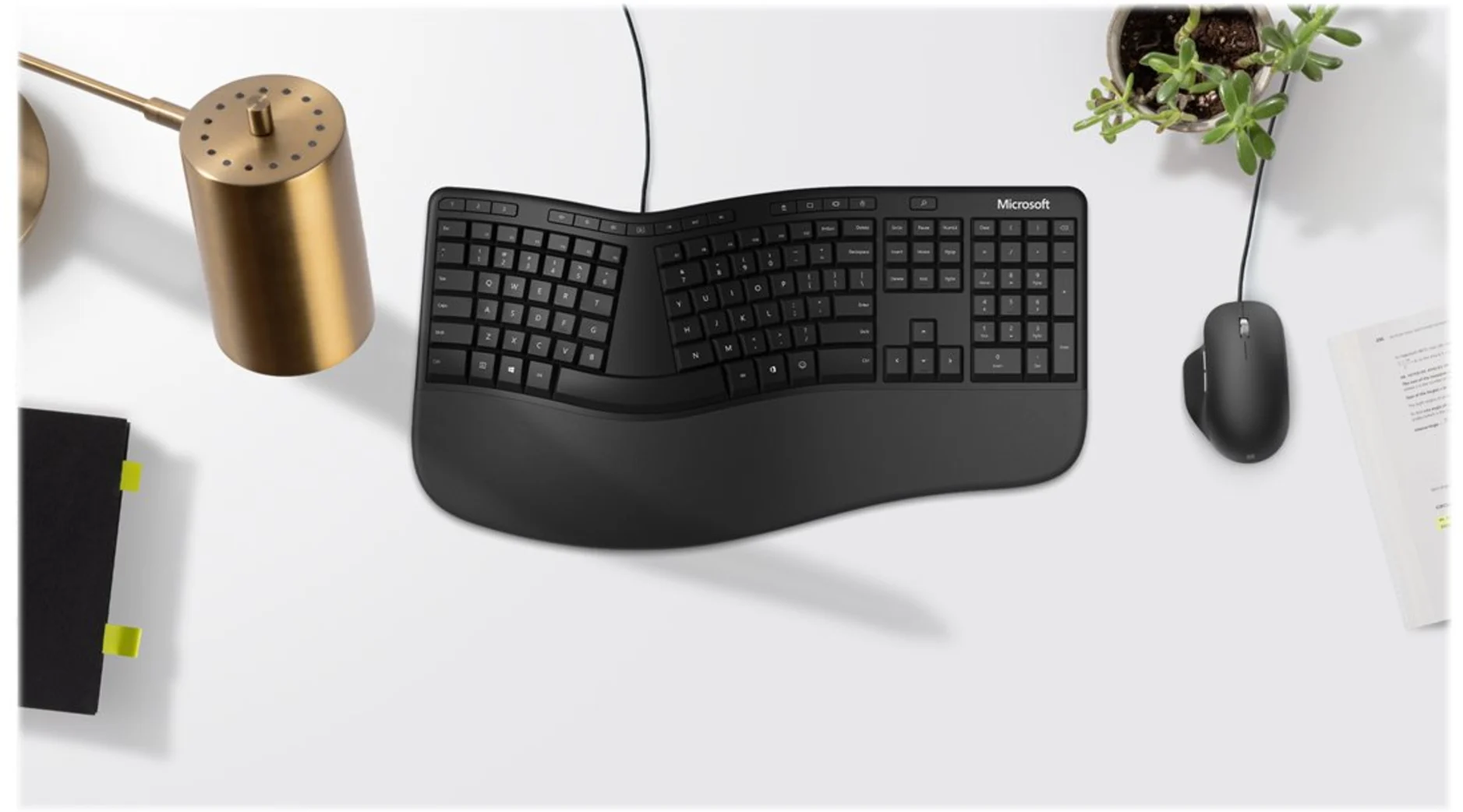 Imagen 11 de Teclado Alámbrico Ergonómico Microsoft USB 2.0 En Español Color Negro