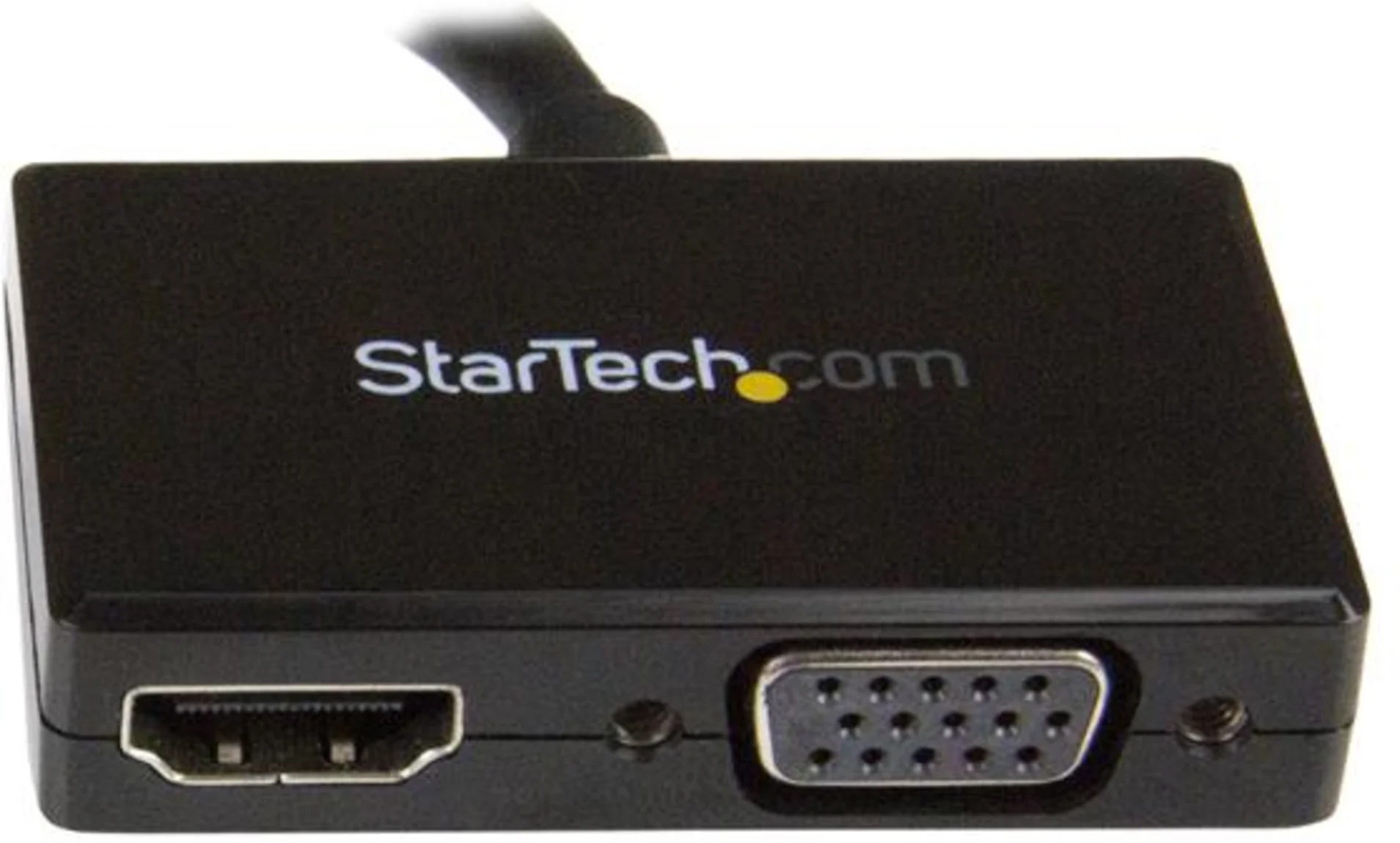 Imagen 1 de Adaptador de Video DisplayPort a HDMI VGA 1920*1200 1080p Activo Negro StarTech