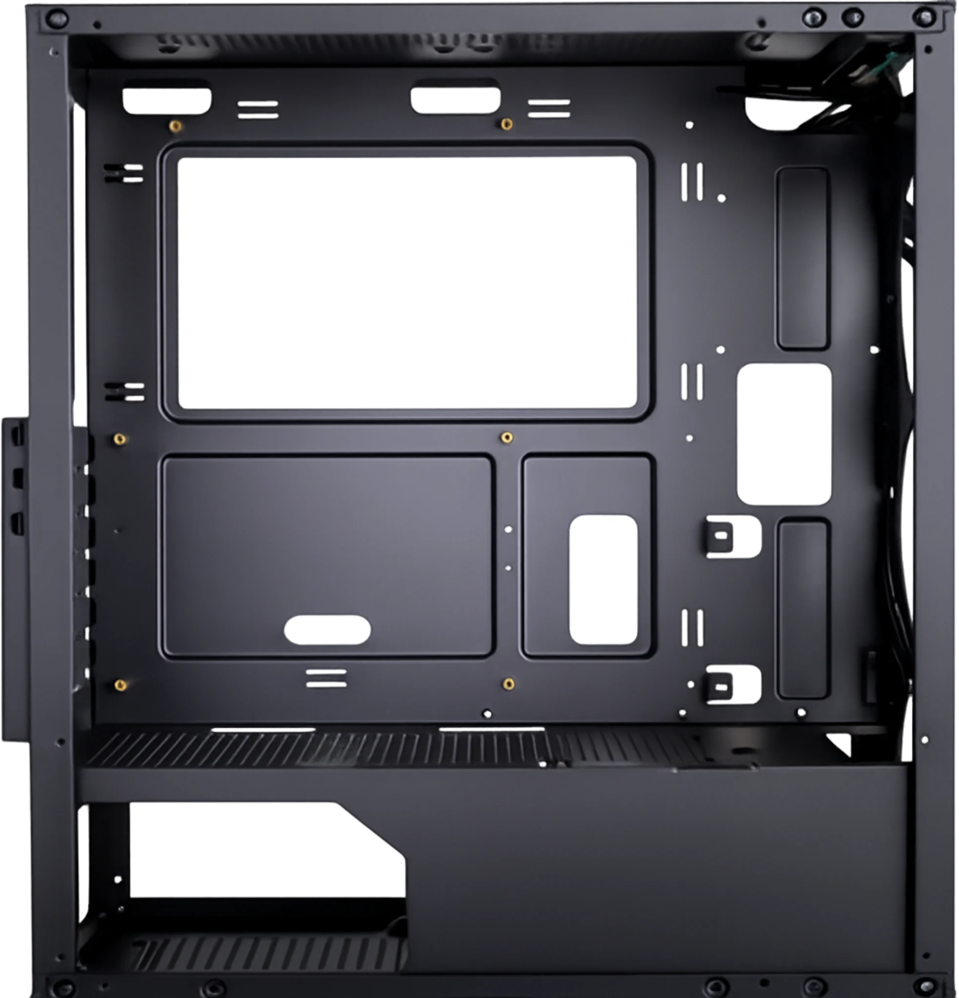 Imagen 6 de GABINETE GAMER F05T-BK 4 FAN ARGB/ 1 FAN REAR/ 3 FRONT/ ATX/ M-ATX/ IATC/ USB 3.0/USB 2.0/AUDIO SIN FUENTE / ESGAMING