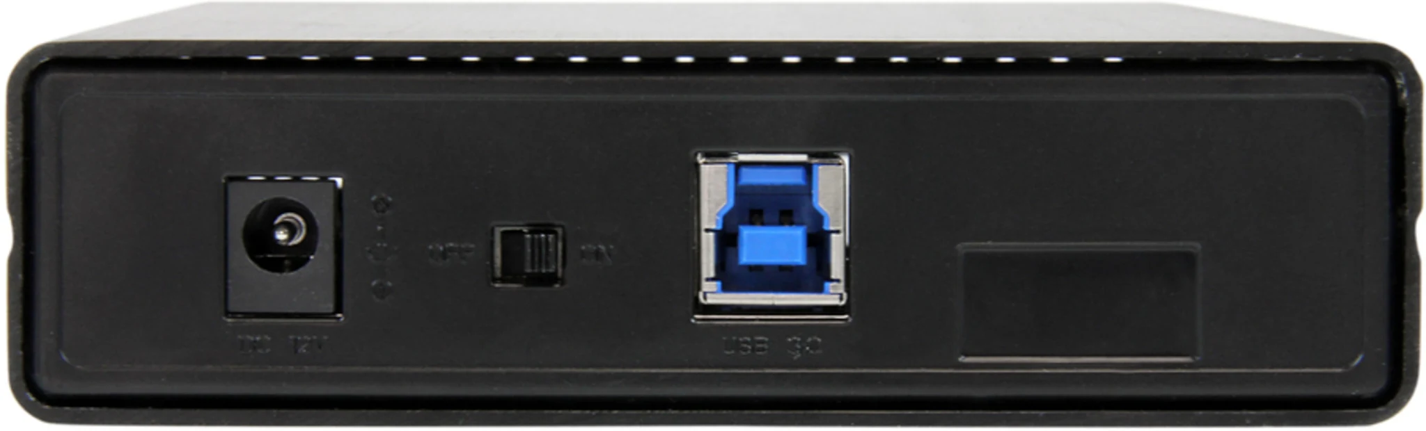 Imagen 6 de Cofre Porta Disco Duro SuperSpeed 3.5" SATA3 USB3.0 con UASP Aluminio Negro