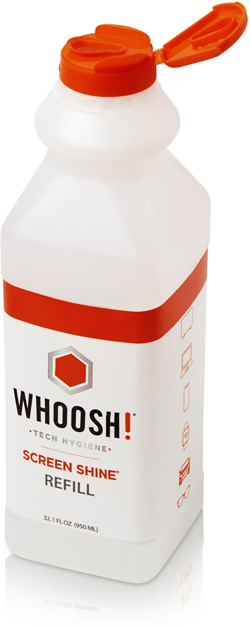 Imagen 1 de Refill Limpiador de Pantallas Whoosh Screen Shine 1FG1LBTL 950ML