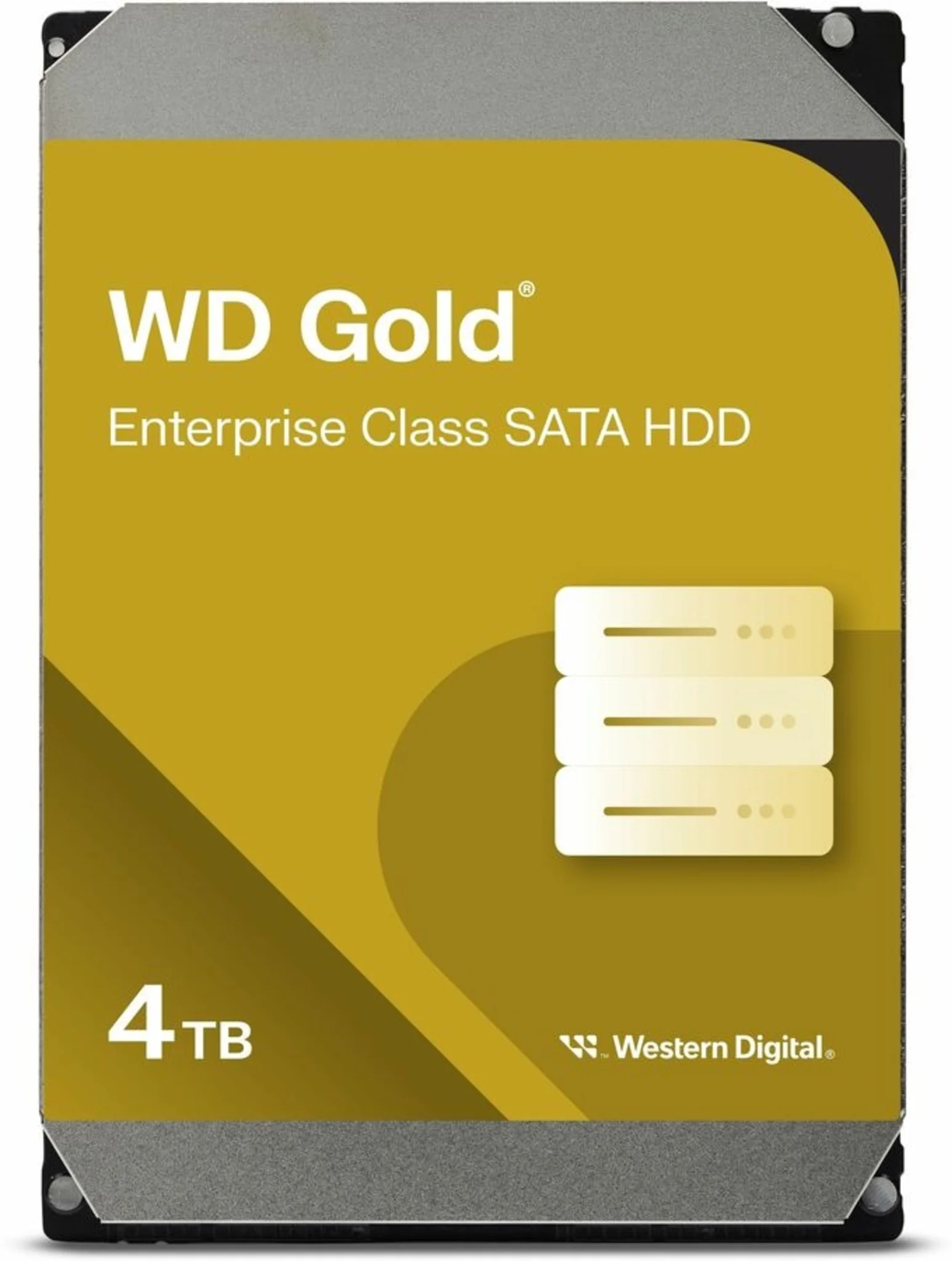 Imagen 0 de Disco Duro Western Digital Gold 4TB 3.5" 7200RPM SATAIII 6Gb/s 256MB p/Empresas
