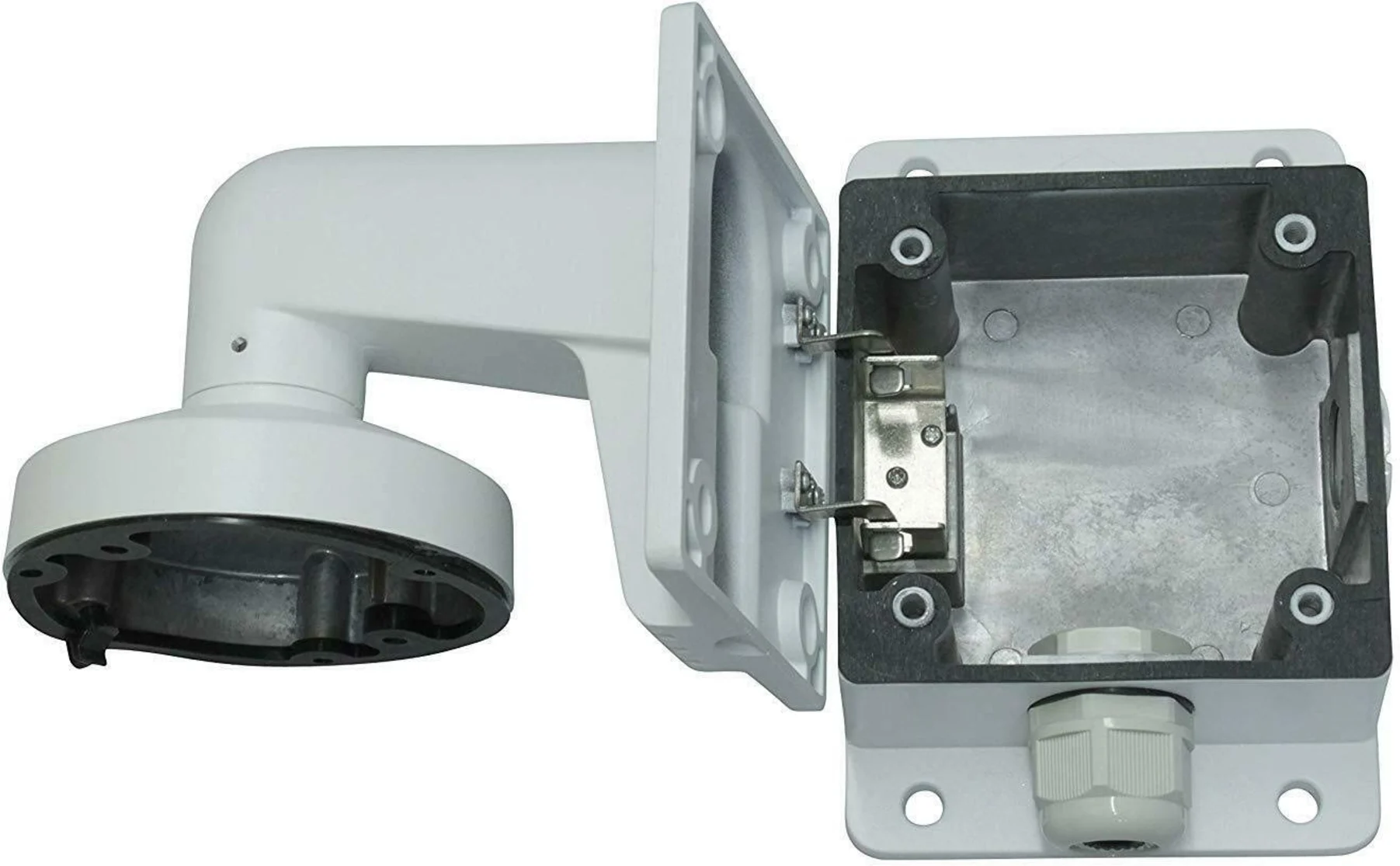 Imagen 3 de Soporte Hikvision DS-1272ZJ-120B Compatible con: DS-2CD11X3G2-LIU