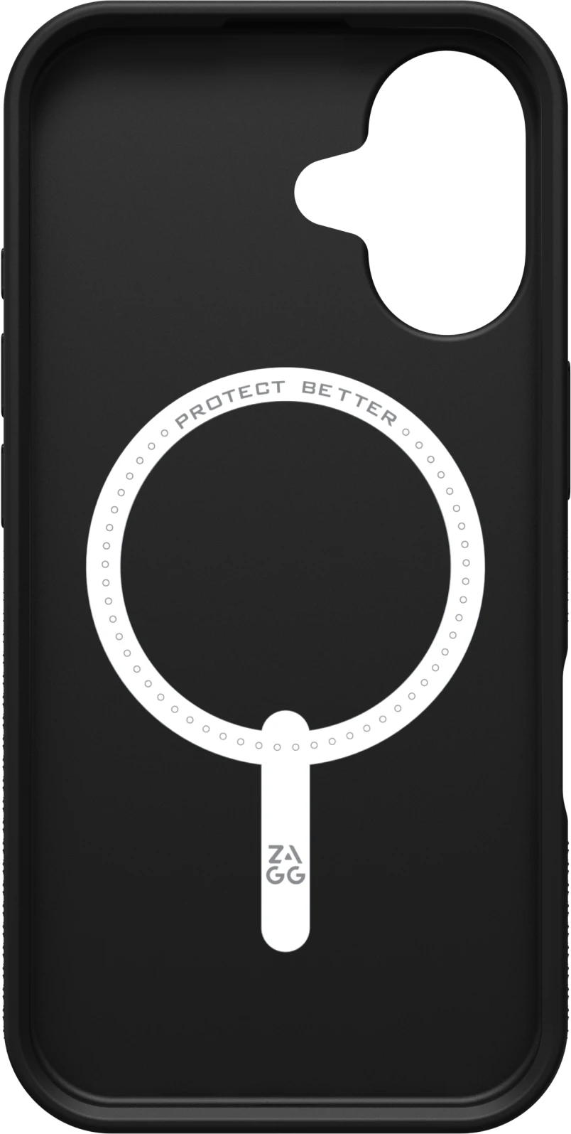 Imagen 3 de Funda Luxe Snap Magsafe iPhone 16 Zagg negro