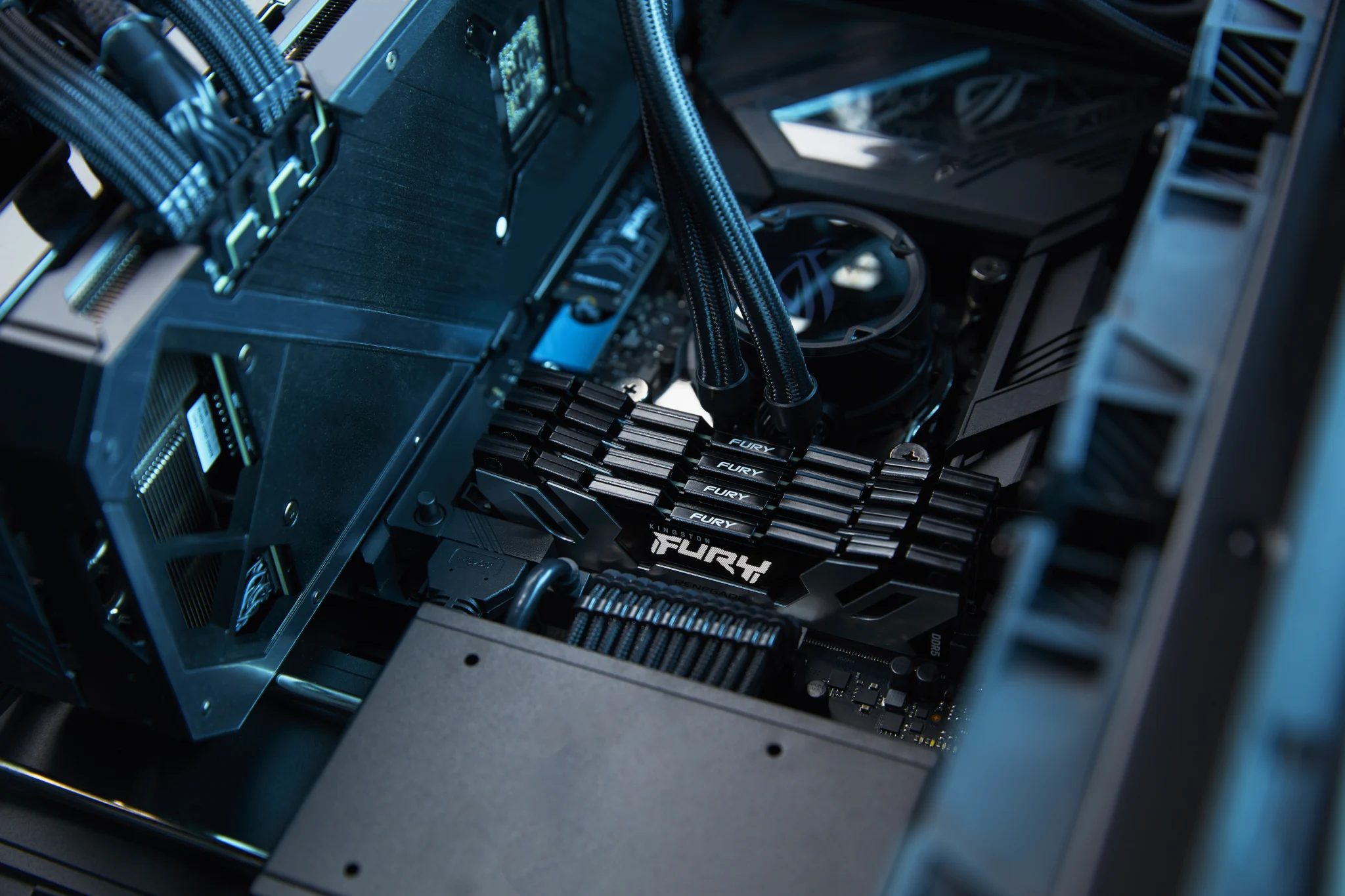 Imagen 12 de Memoria RAM 48GB DDR5 6000MHz DIMM CL32 Non-ECC 1.35v 288p - KingstonFuryRenegad