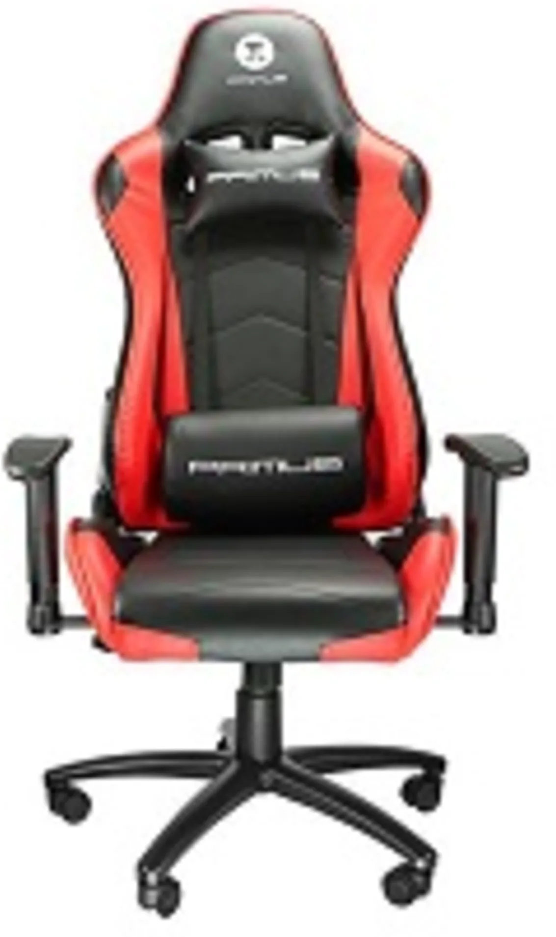 Imagen 0 de Silla Gamer Primus Gaming Thronos 100T hasta 120Kg Rot. 360° Reclinable RojoNegr