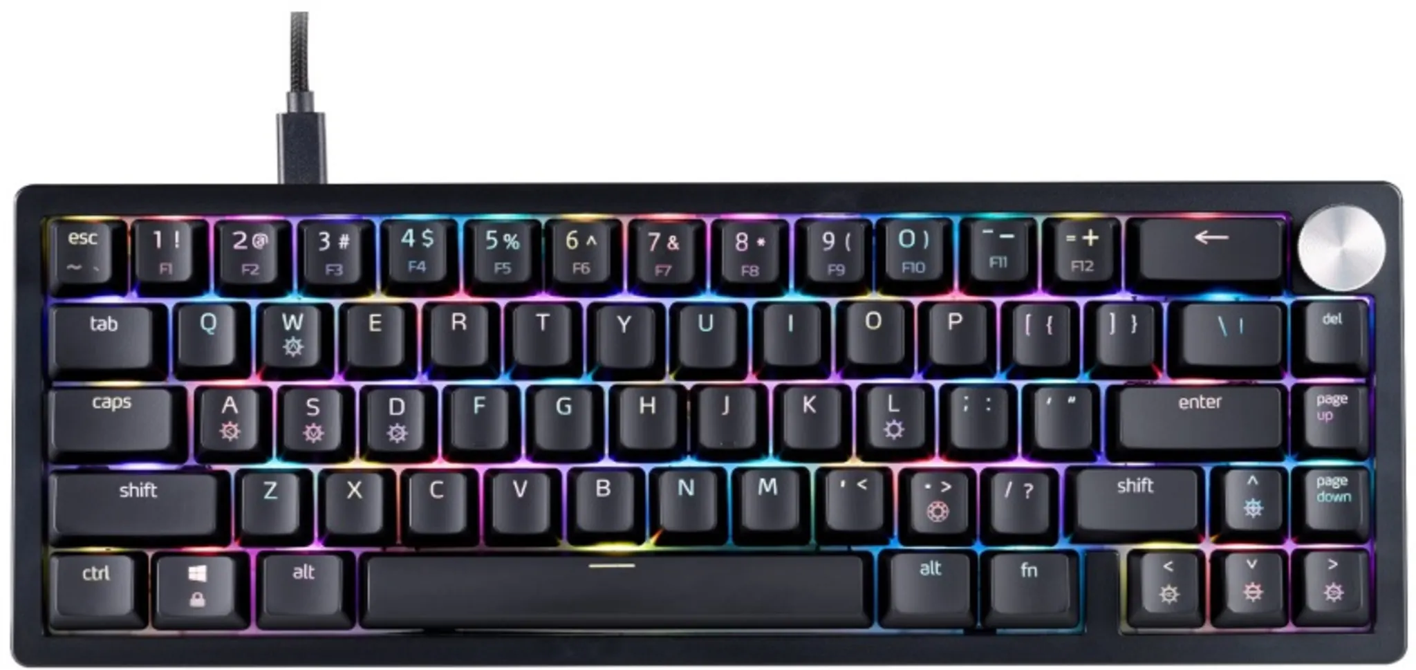Imagen 0 de Teclado Mec.Esp Gaming XPG Sorcerer Mini RGB