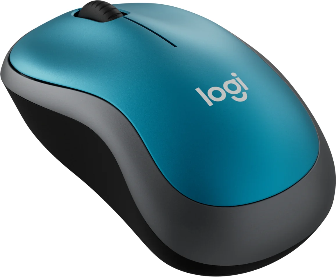 Imagen 5 de Mouse Inalámbrico Logitech M185 Óptico 1000dpi Recp. USB color Azul