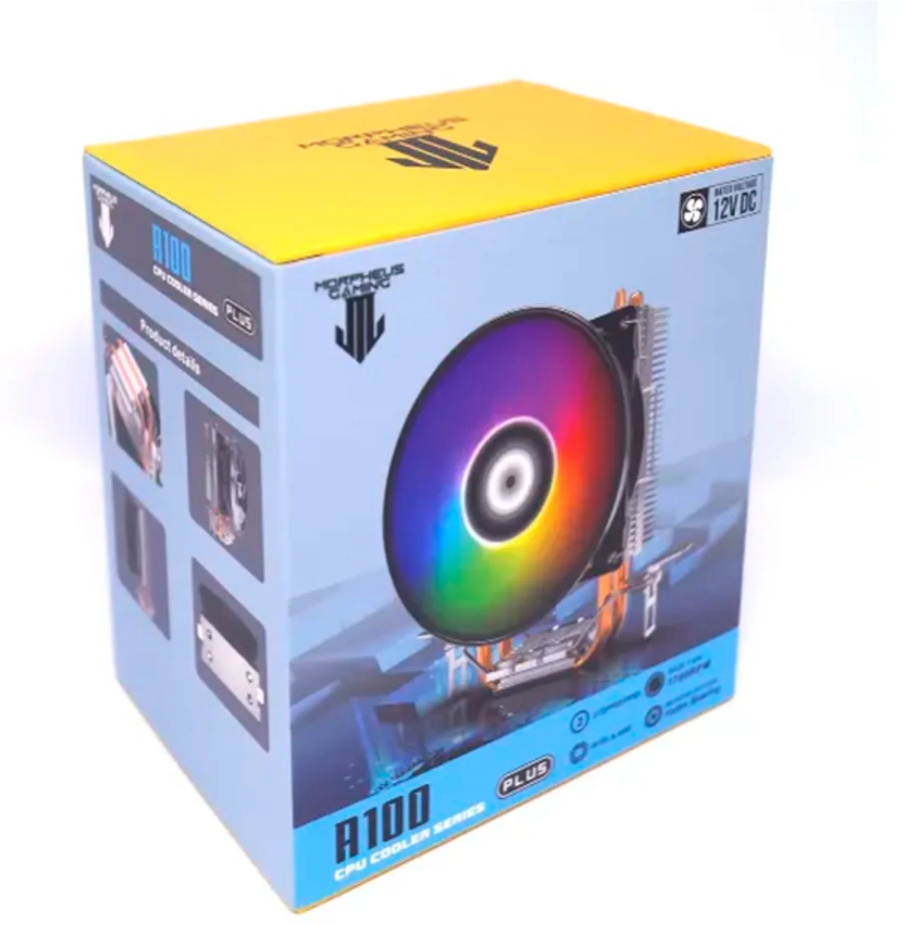 Imagen 7 de VENTILADOR CPU S/ 1700/ 1200/ 11151/ AM4 A100 ARGB MORPHEUS